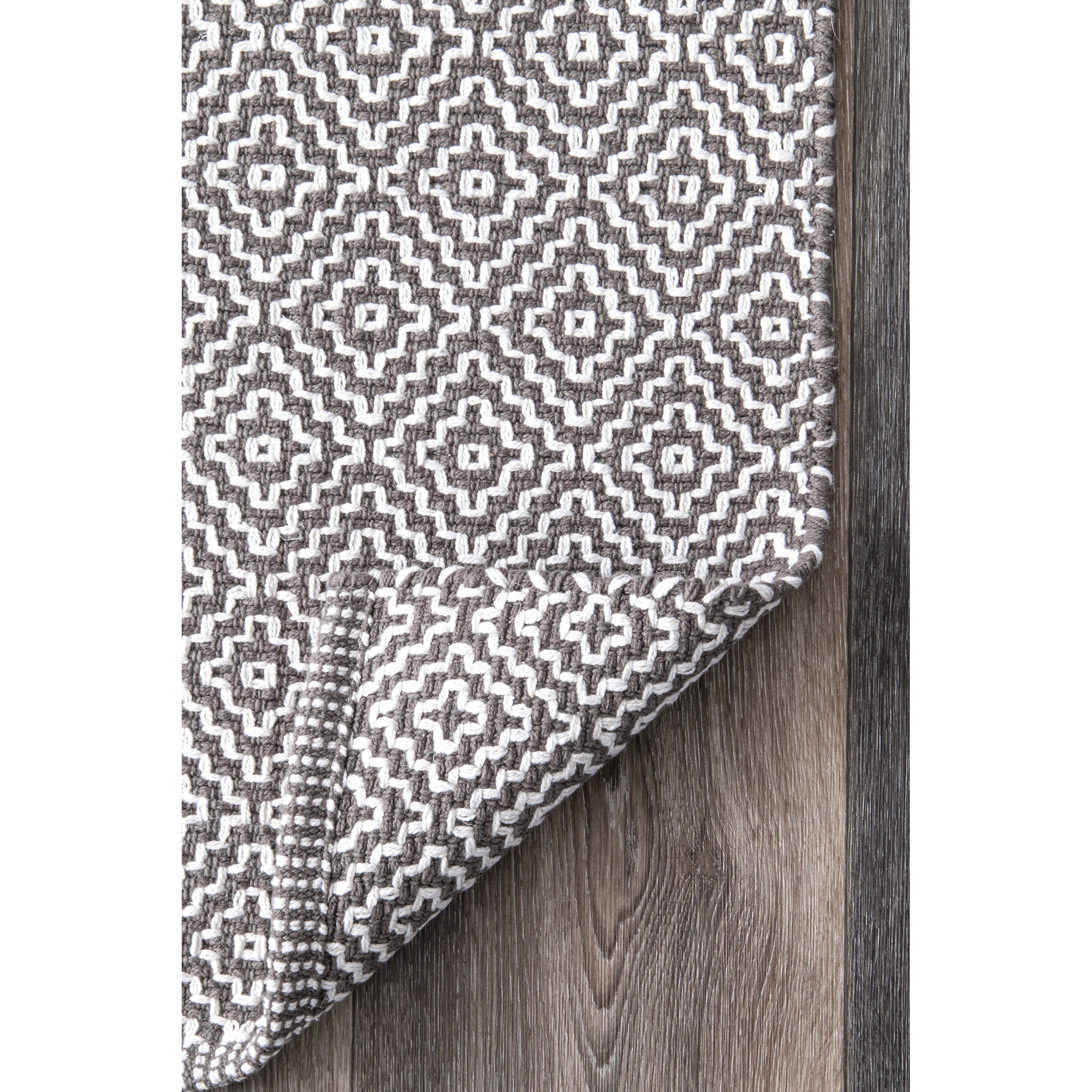 Lorretta Geometric Cotton Area Rug - Image 19