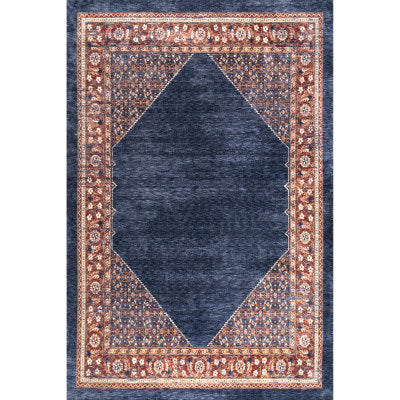Vintage Purnell Floral Rug
