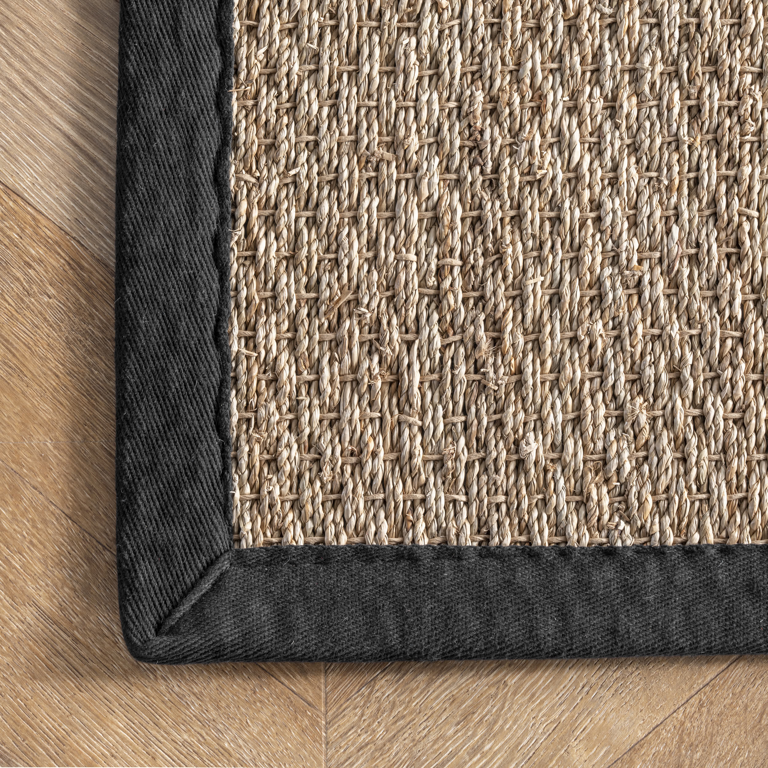 Elijah Seagrass with Border Area Rug - Image 17