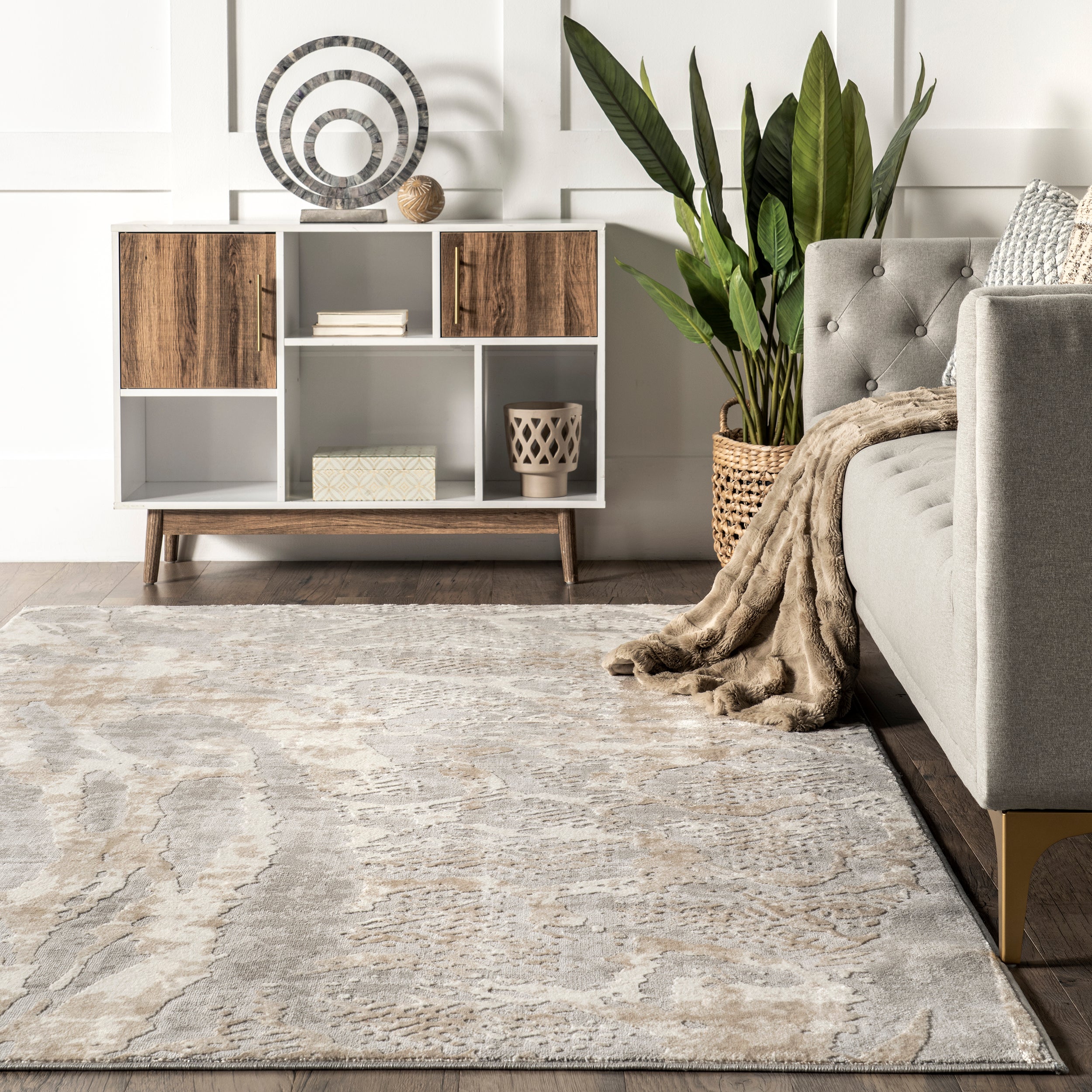 Shirley Snake Print Area Rug - Image 8