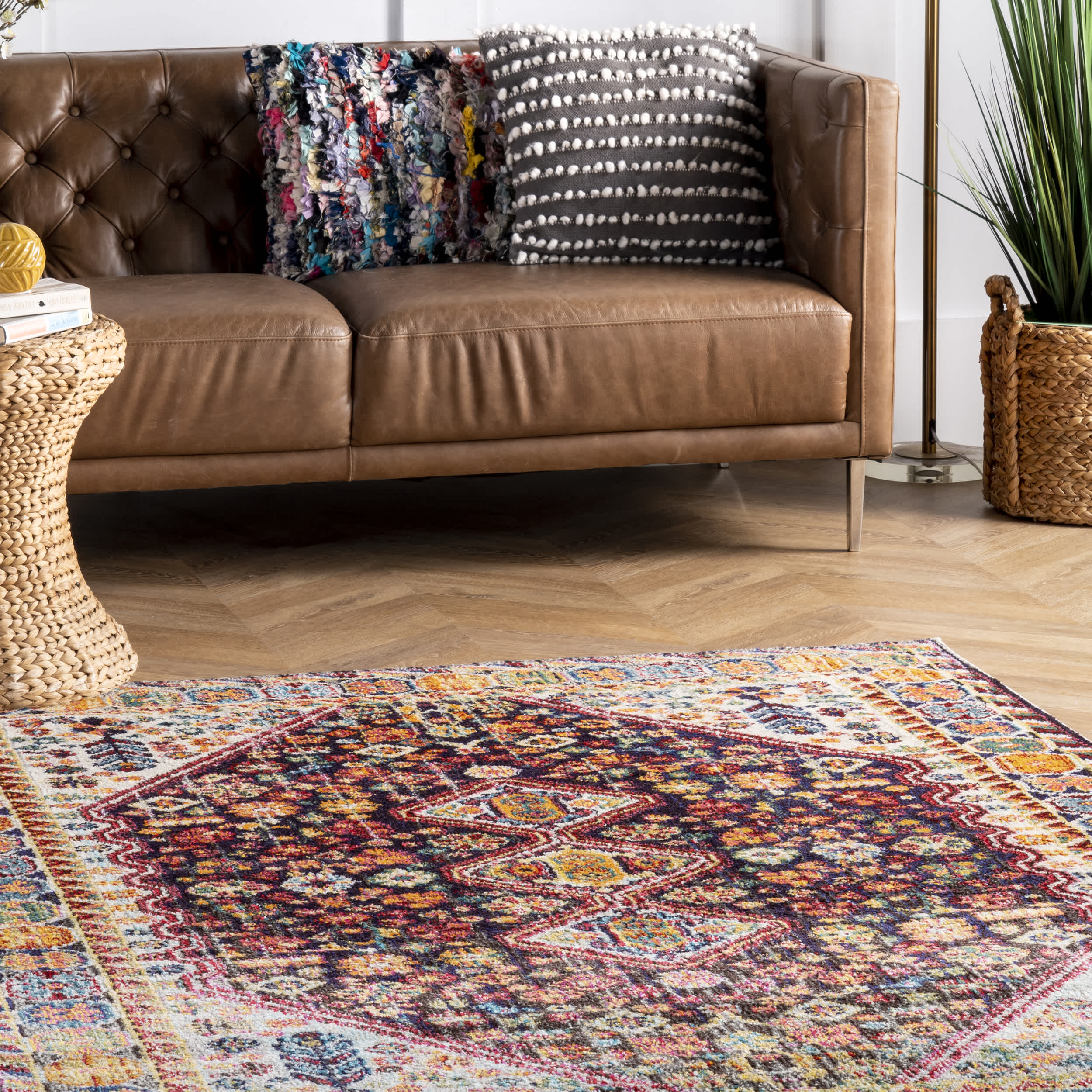 Vintage Erline Area Rug - Image 9