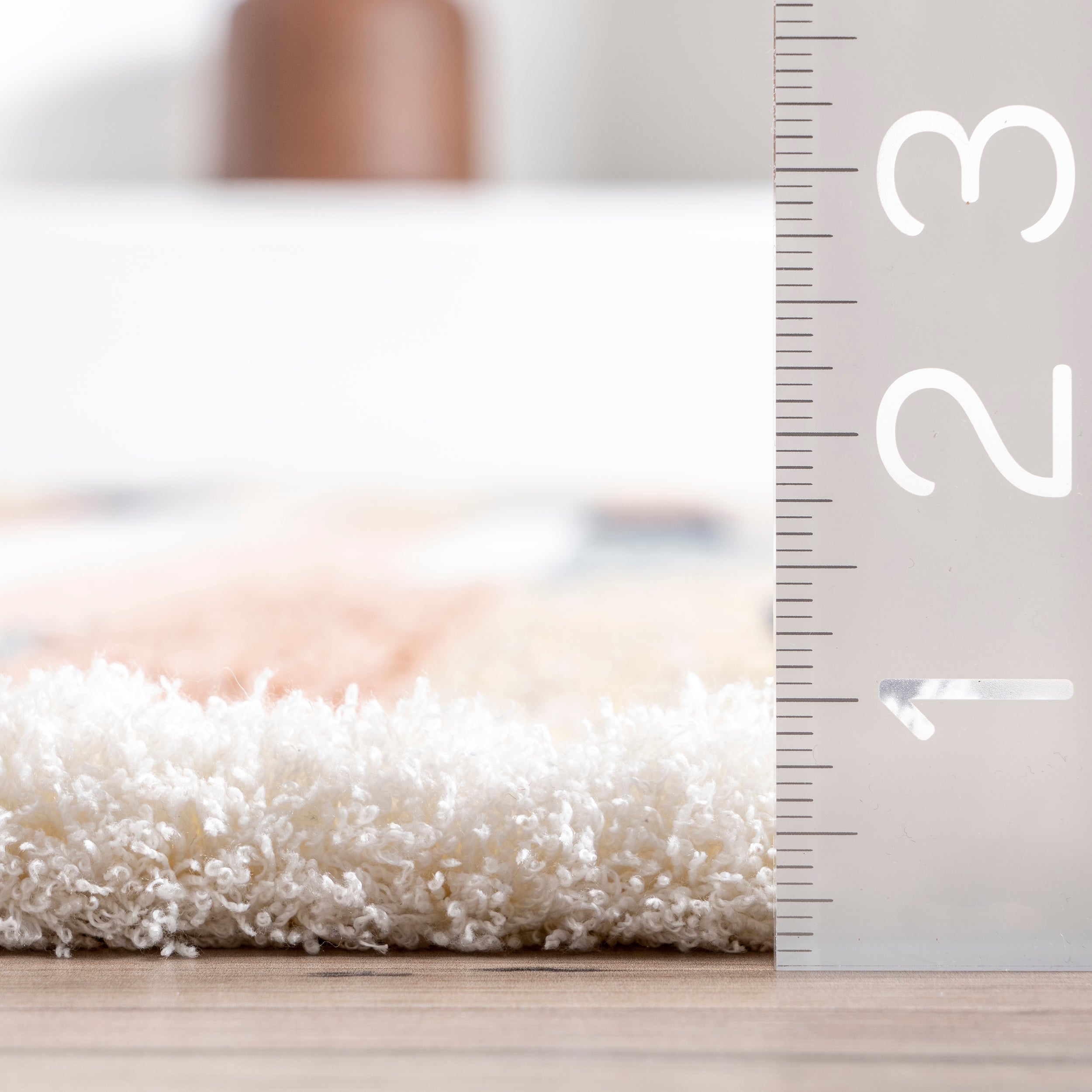 Inga Modern Abstract Fringe Area Rug - Image 3