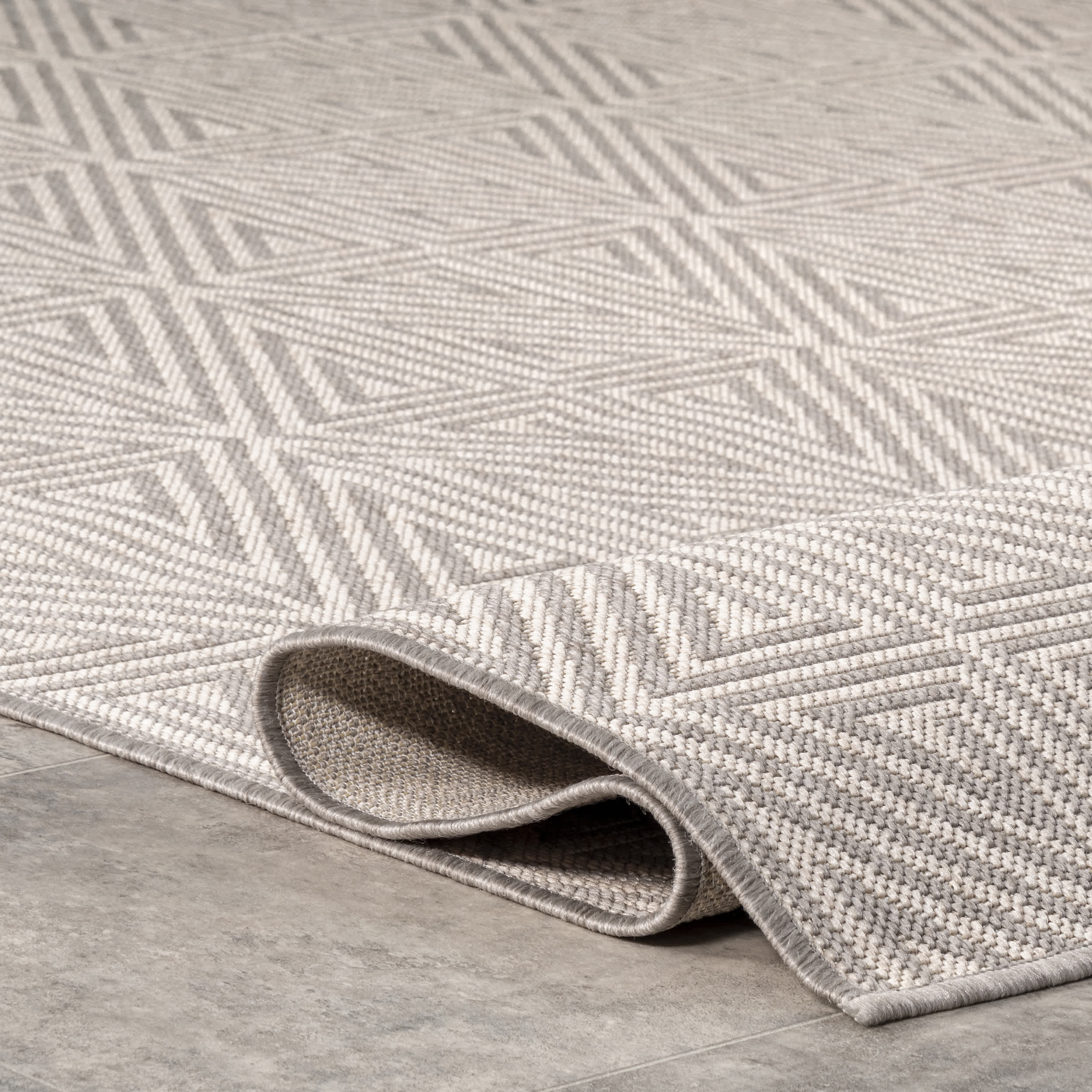 Harvey Abstract Trellis Indoor/Outdoor Area Rug - Image 13