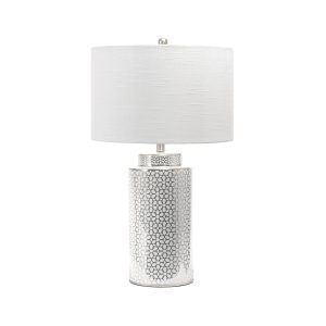 Austin 29 Ceramic Floral Trellis Table Lamp