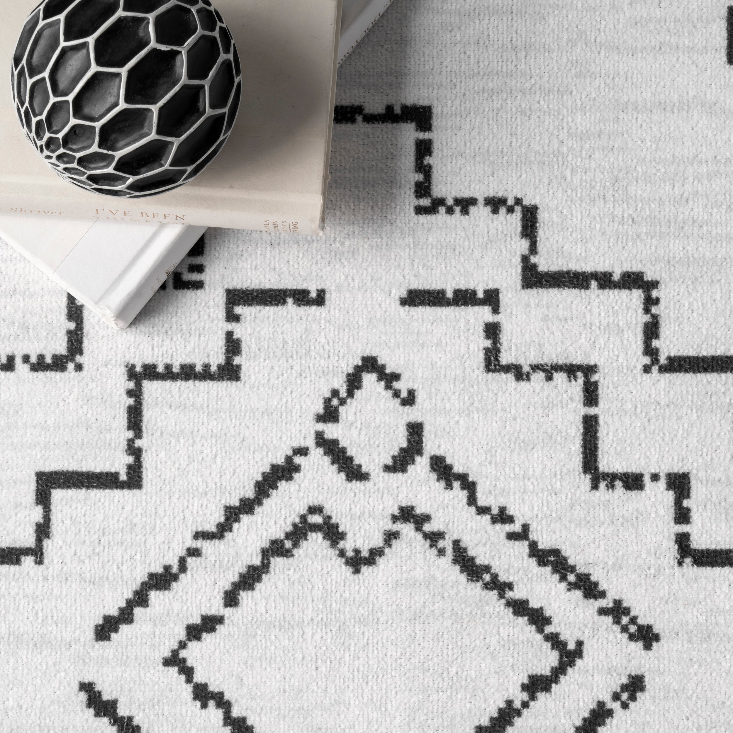 Noa Machine Washable Tribal Moroccan Area Rug - Image 6