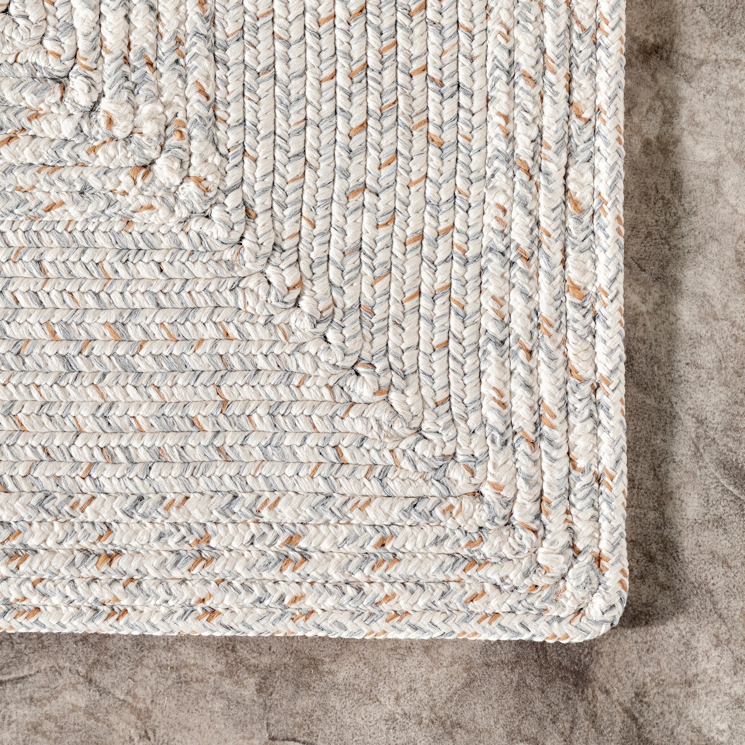 Rowan Braided Texture Indoor/Outdoor Area Rug - Image 5