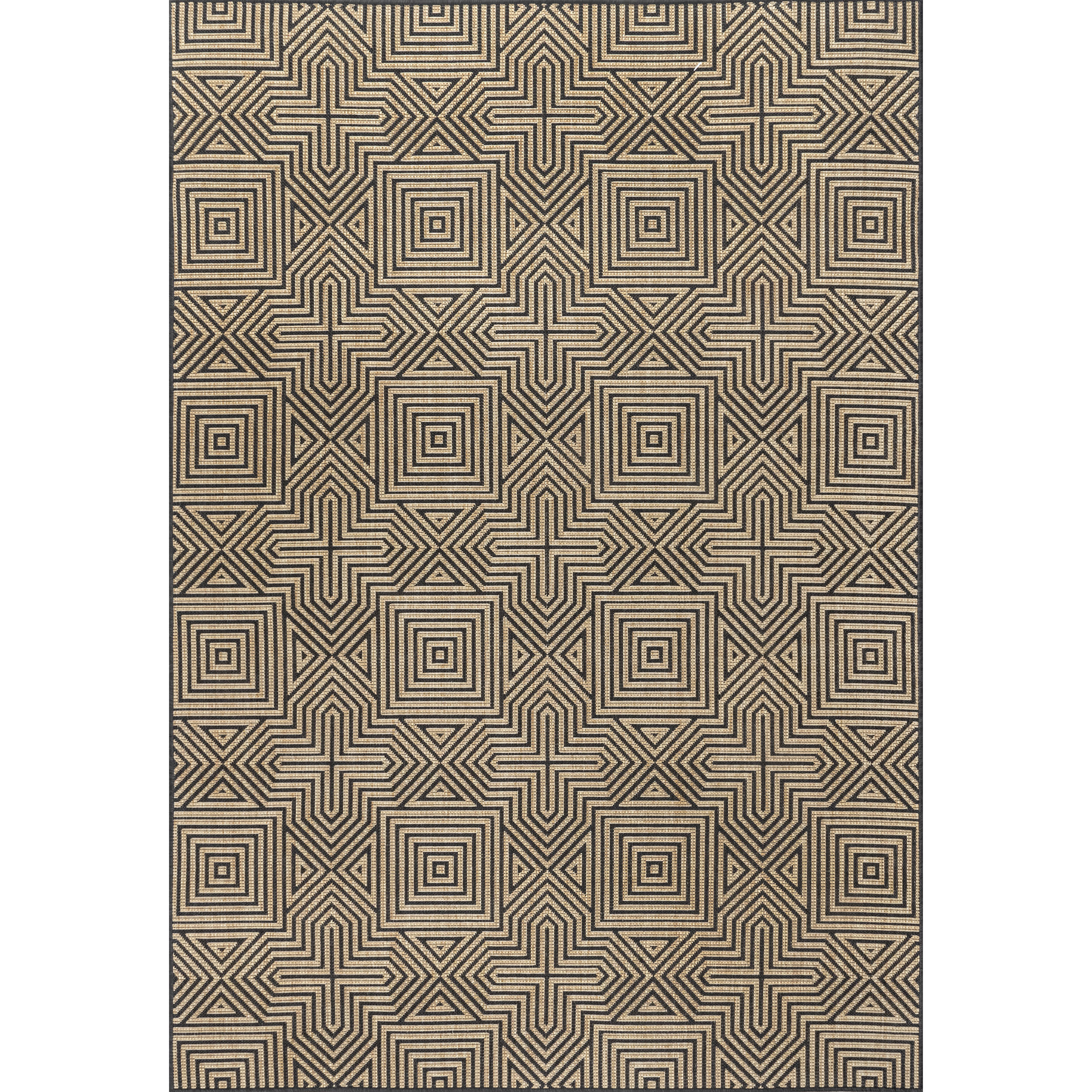 Kelsey Modern Abstract Indoor/Outdoor Area Rug - Image 3