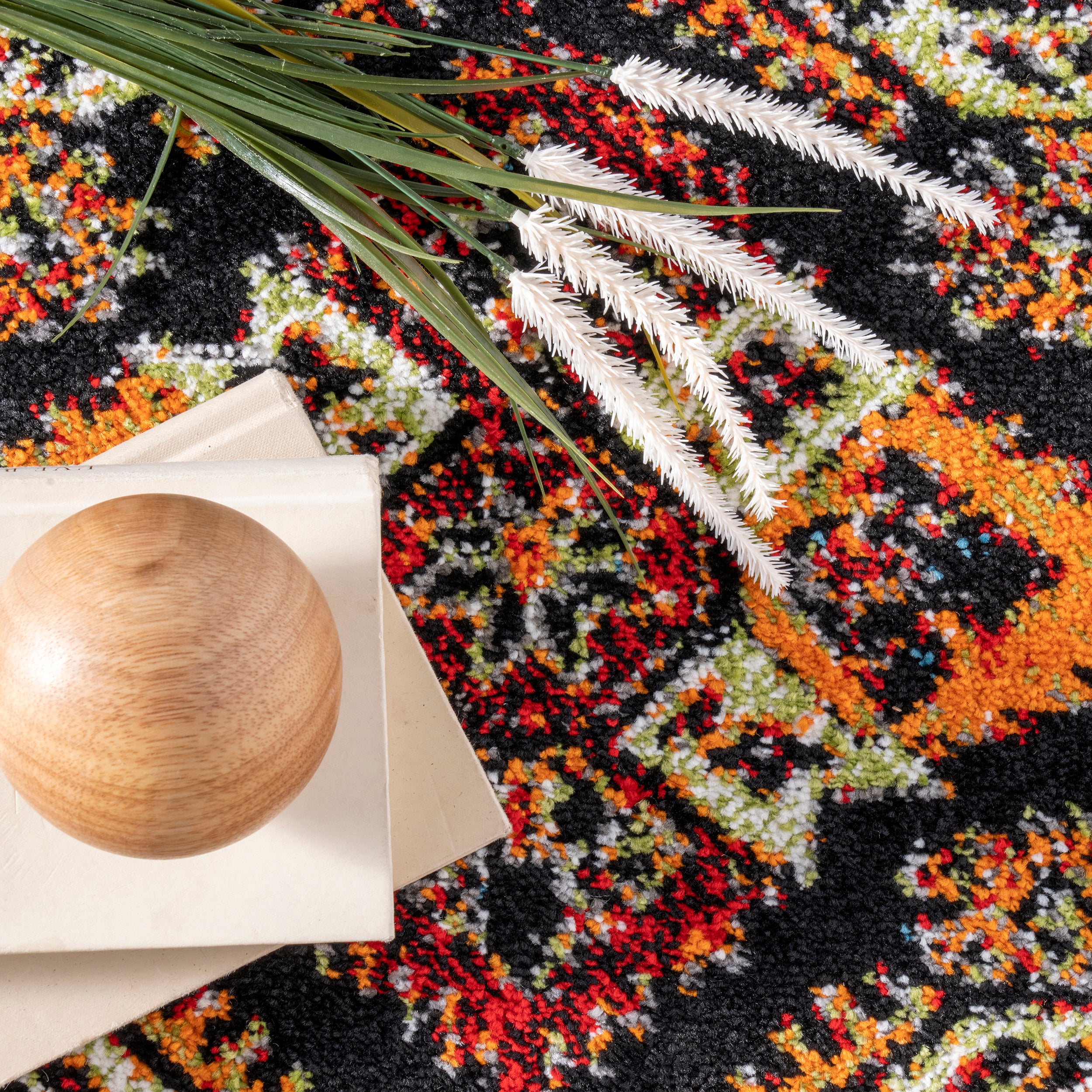 Indoor/Outdoor Transitional Medieval Randy Area Rug - Image 6