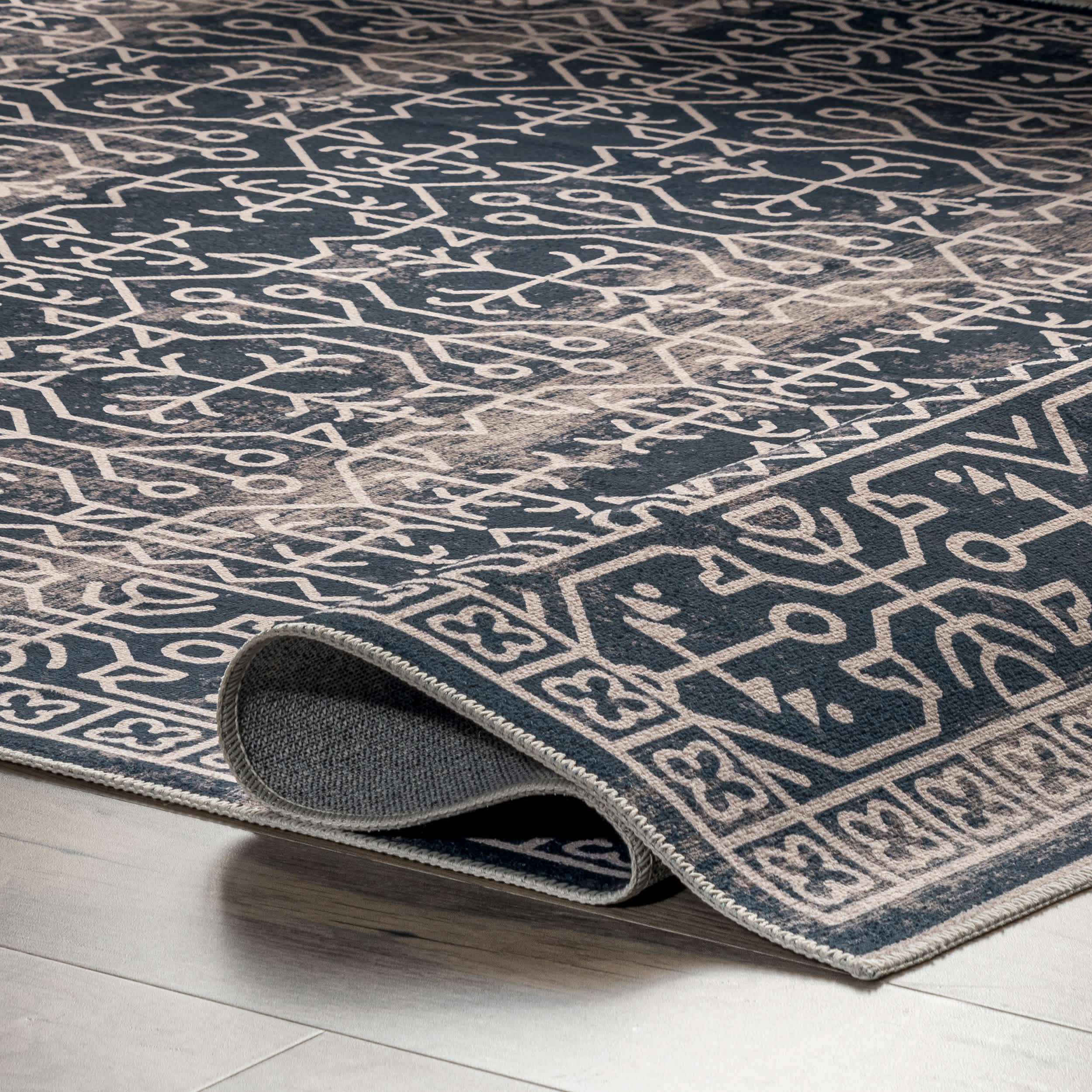 Beverly Machine Washable Global Inspired Area Rug - Image 4