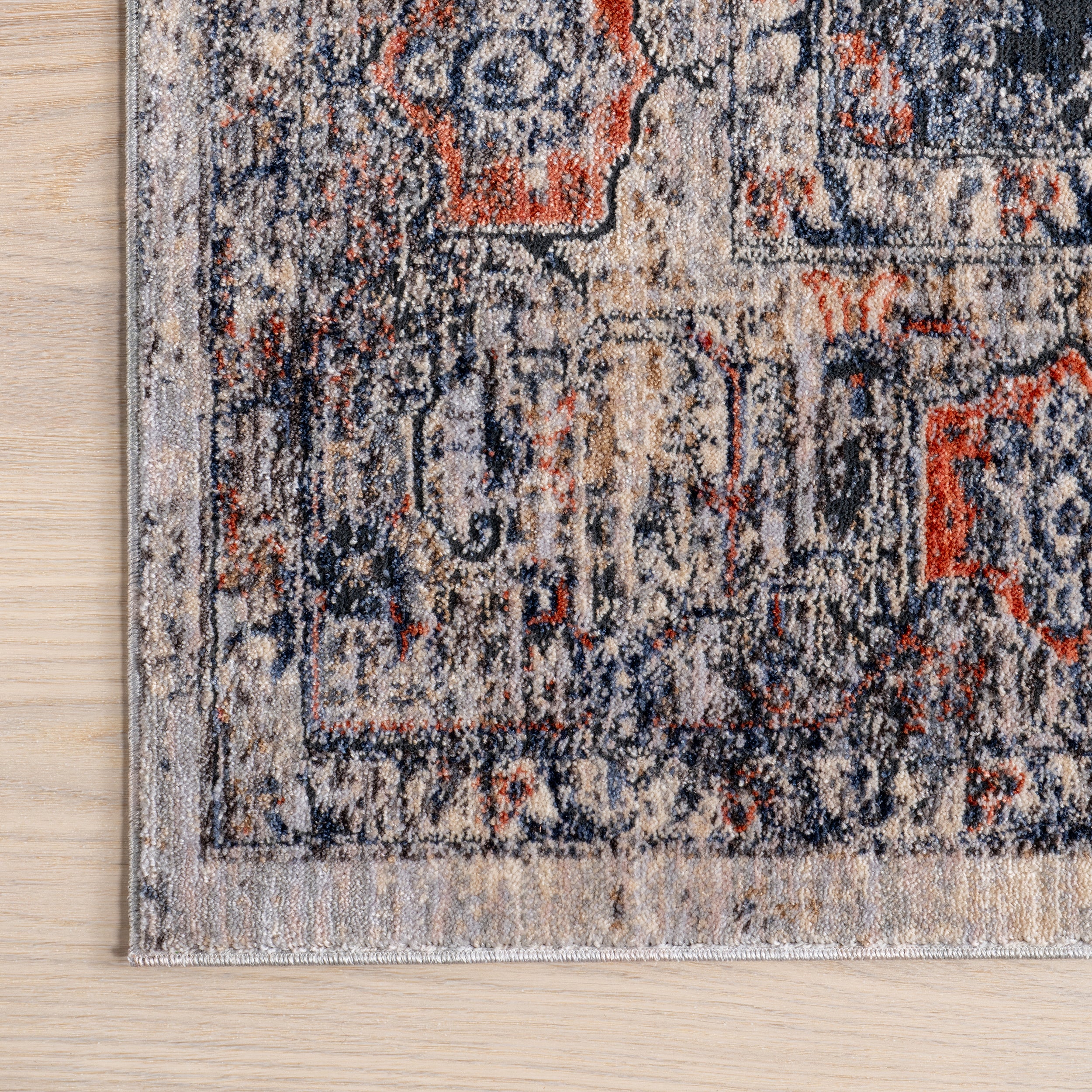 Saffron Traditional Medallion Area Rug - Image 5
