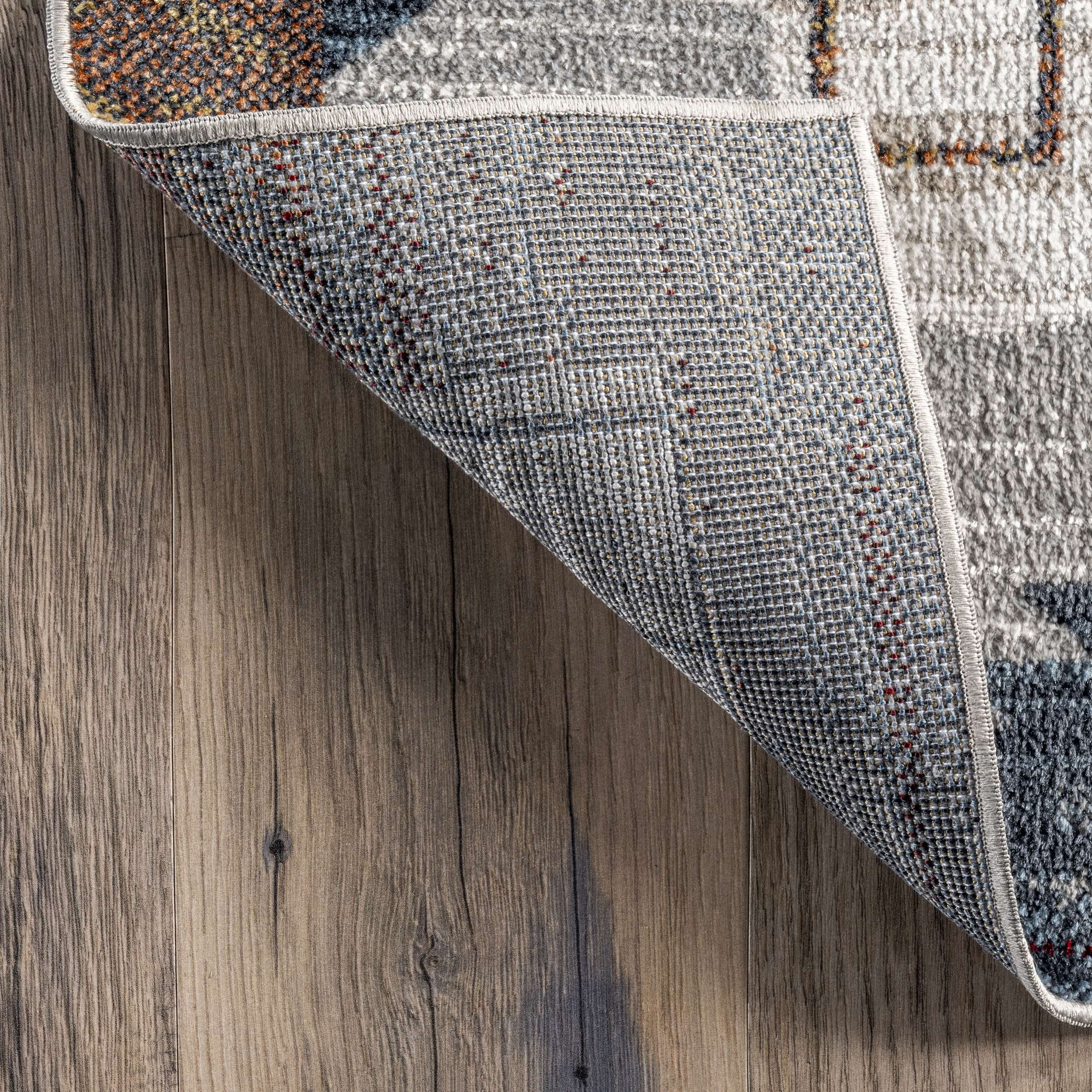 Kajal Machine Washable Southwestern Geometric Area Rug - Image 7