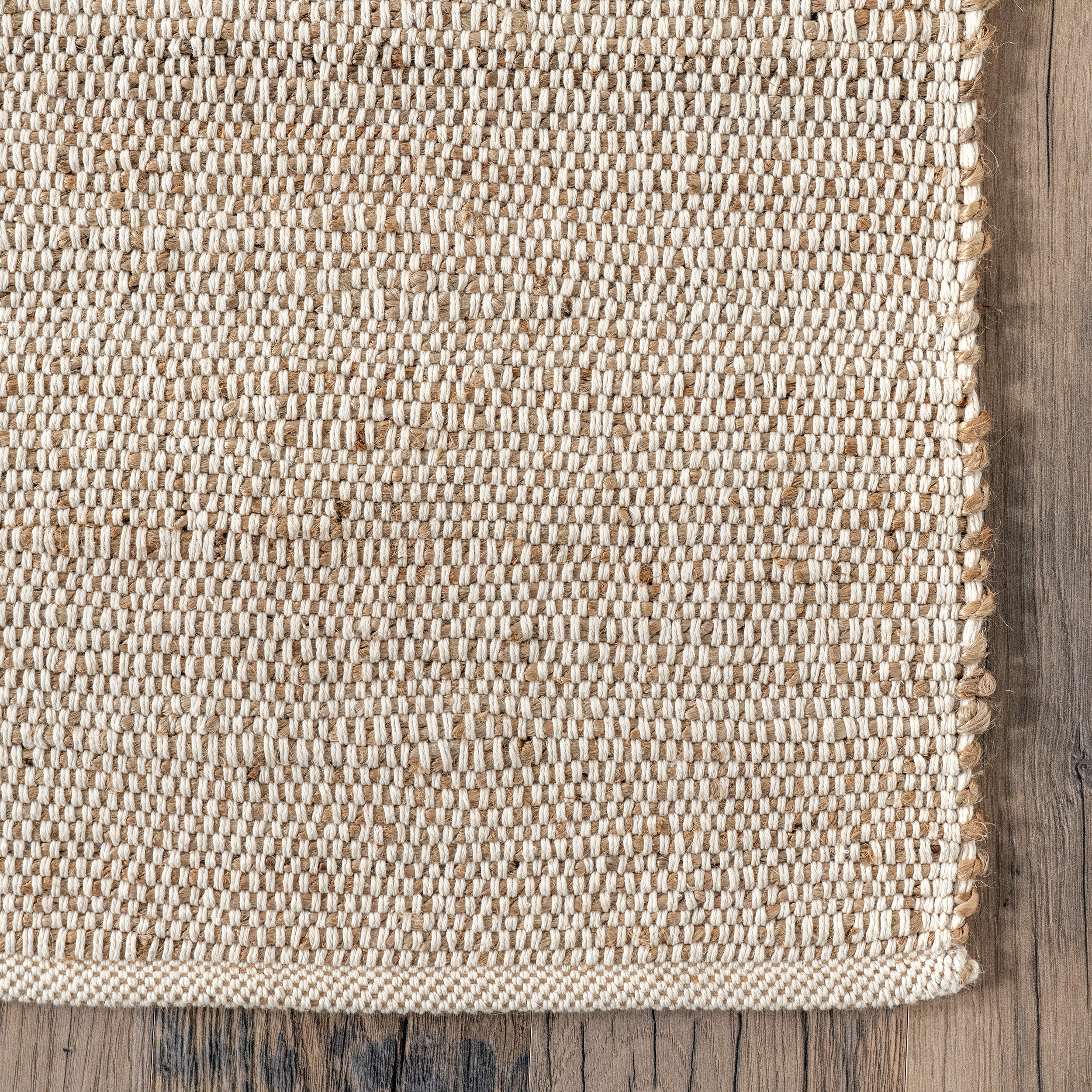 Elfriede Farmhouse Jute Blend Area Rug - Image 5