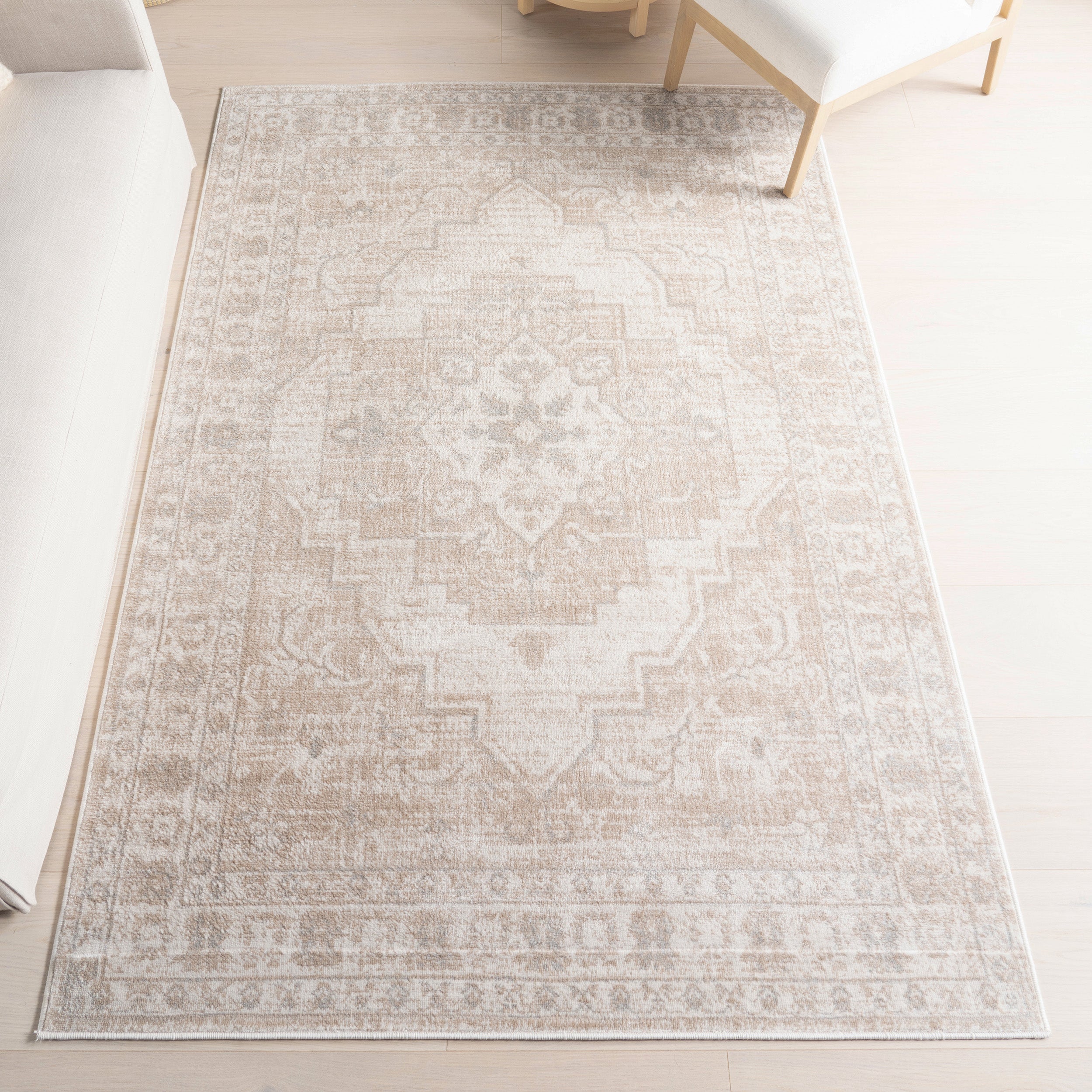 Zillah Traditional Medallion Area Rug - Image 2