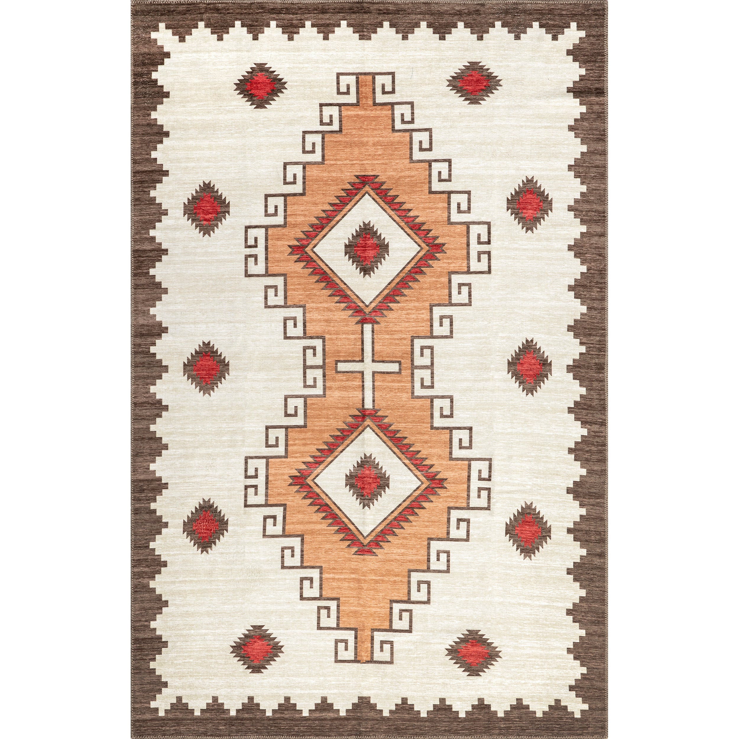 Imelda Aztec Machine Washable Area Rug - Image 10