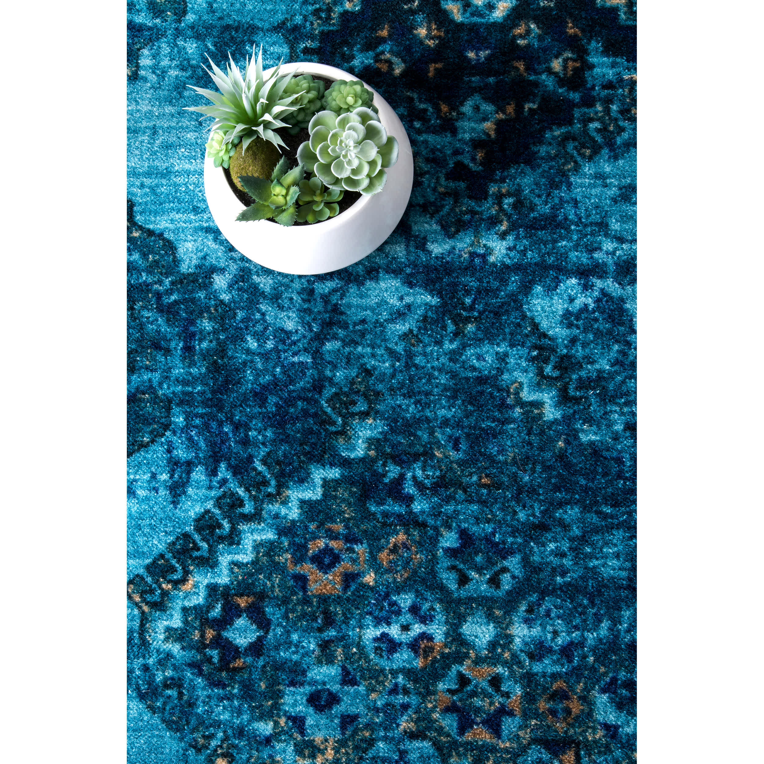 Distressed Tribal Lavonna Area Rug - Image 7
