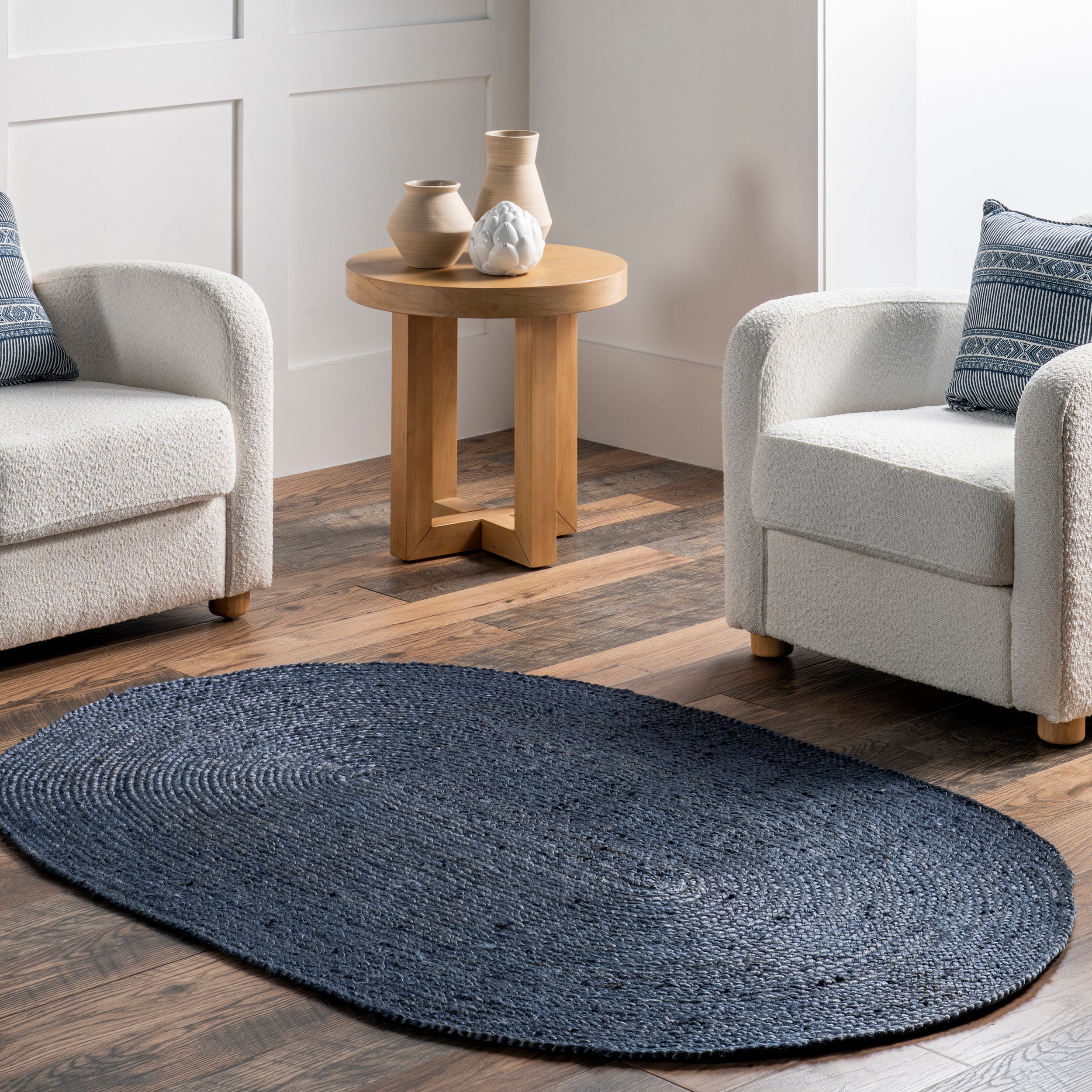 Rigo Hand Woven Farmhouse Jute Area Rug - Image 22