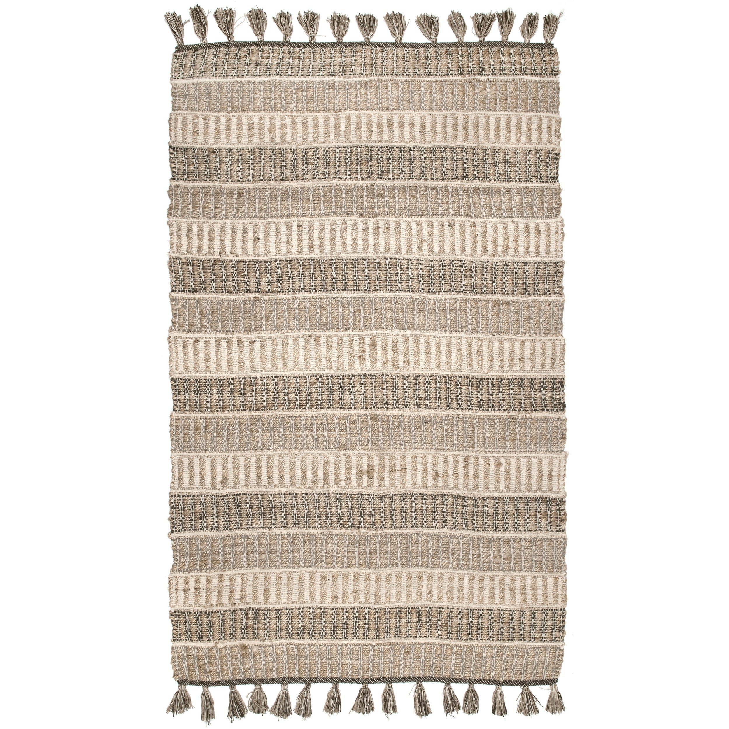 Kelvan Entwining Bar Striped Area Rug