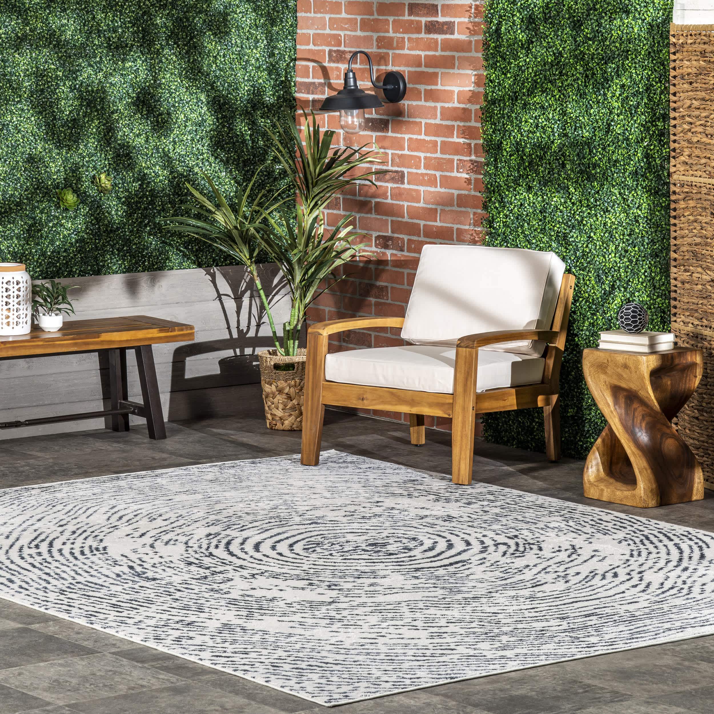 Antonella Modern Abstract Maze Area Rug - Image 2