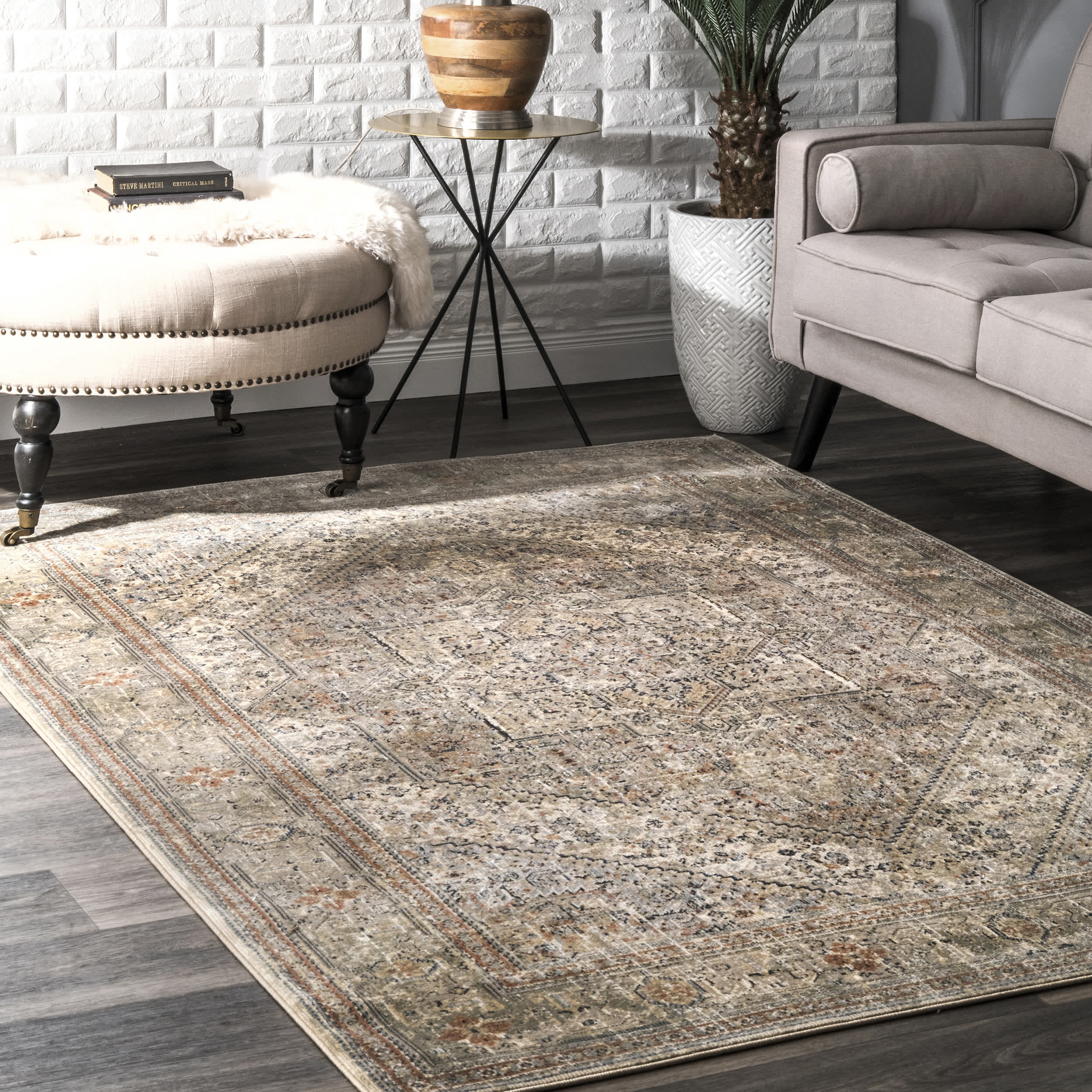Carol Traditional Medallion Area Rug - Image 2