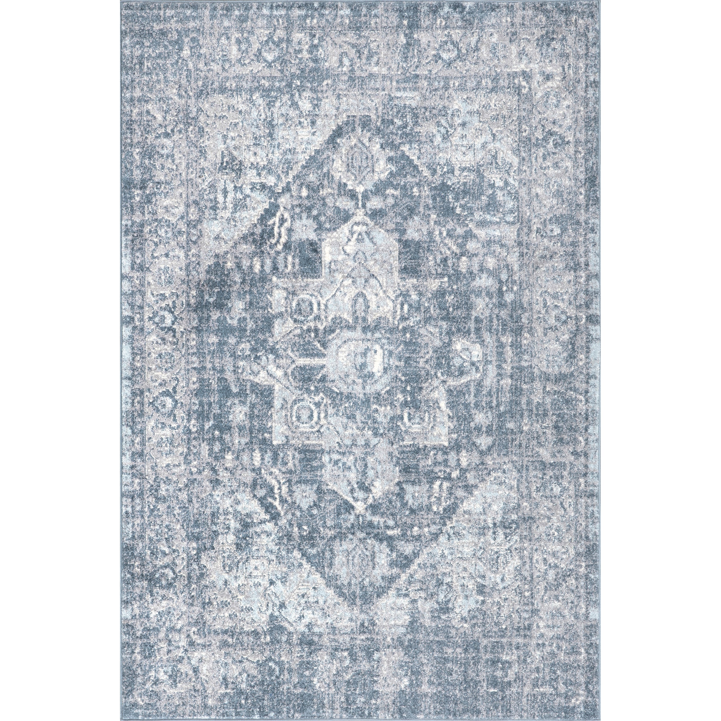 Justine Vintage Medallion Area Rug - Image 13