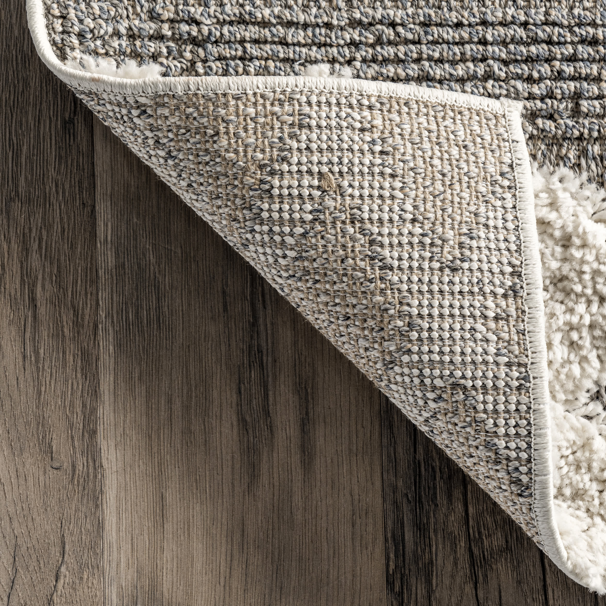 Keyla High Low Textured Shaggy Area Rug - Image 7