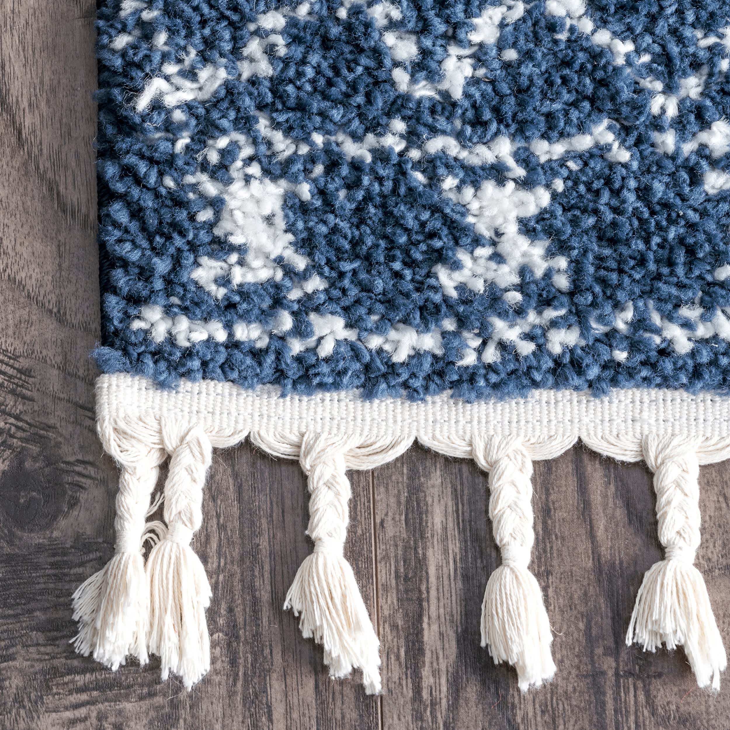 Vasiliki Moroccan Tribal Tassel Area Rug - Image 15