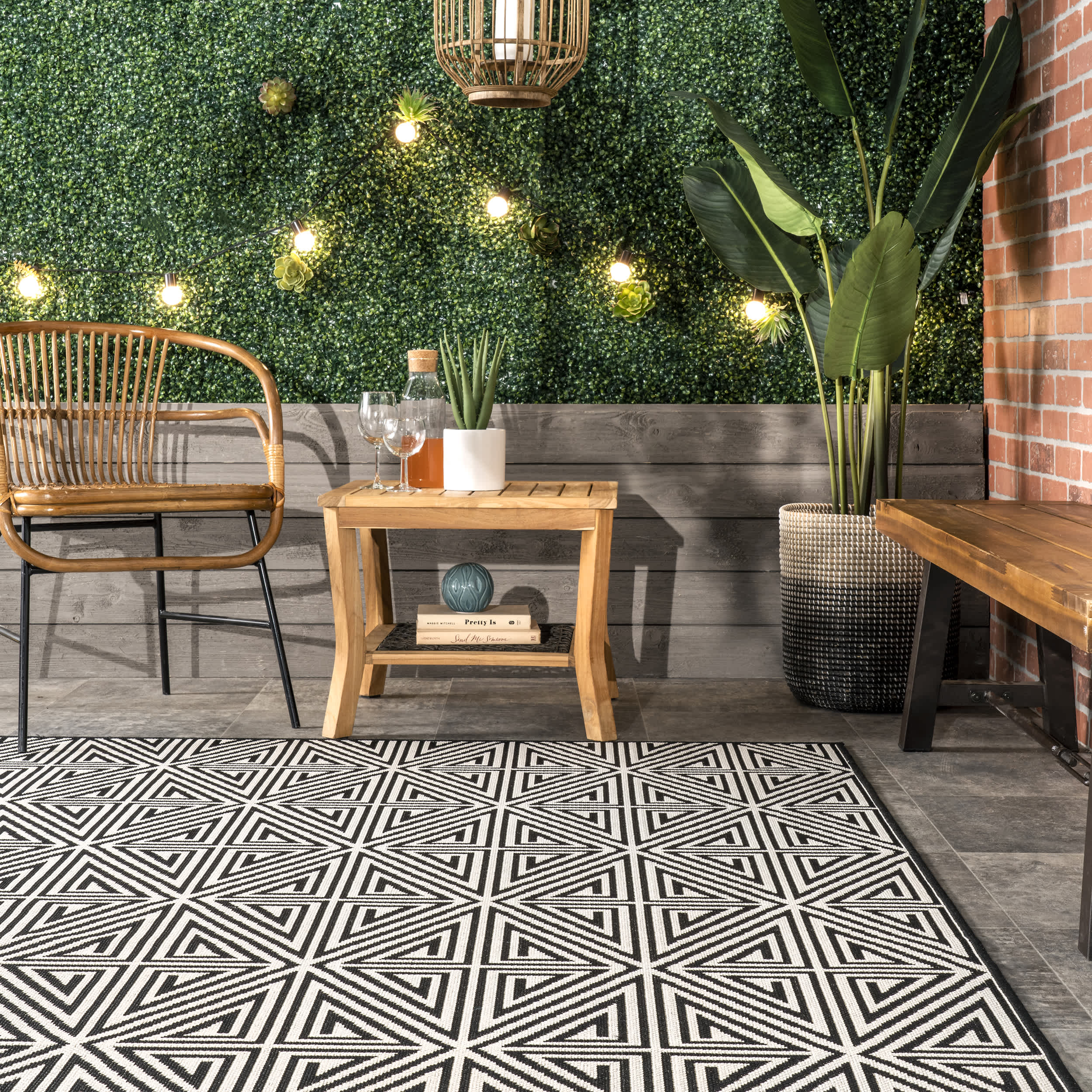 Kelsey Modern Abstract Indoor/Outdoor Area Rug - Image 15