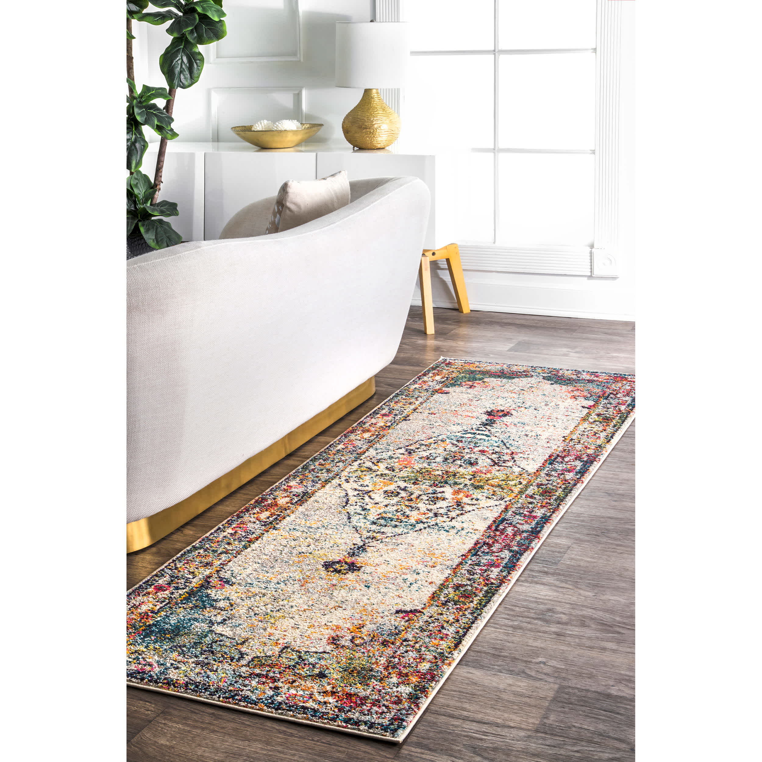Vintage Medallion Veronica Area Rug - Image 28