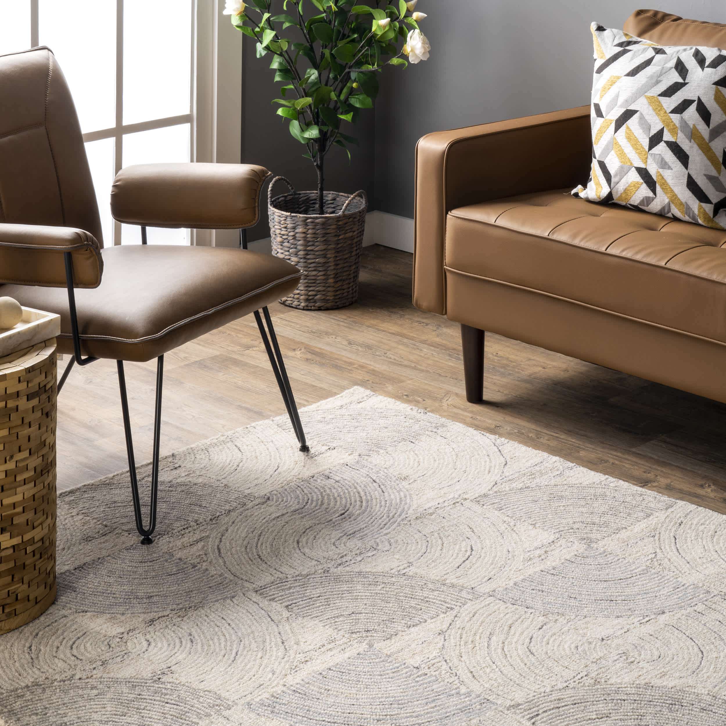 Liv Hand Tufted Wool Geometric Area Rug - Image 18