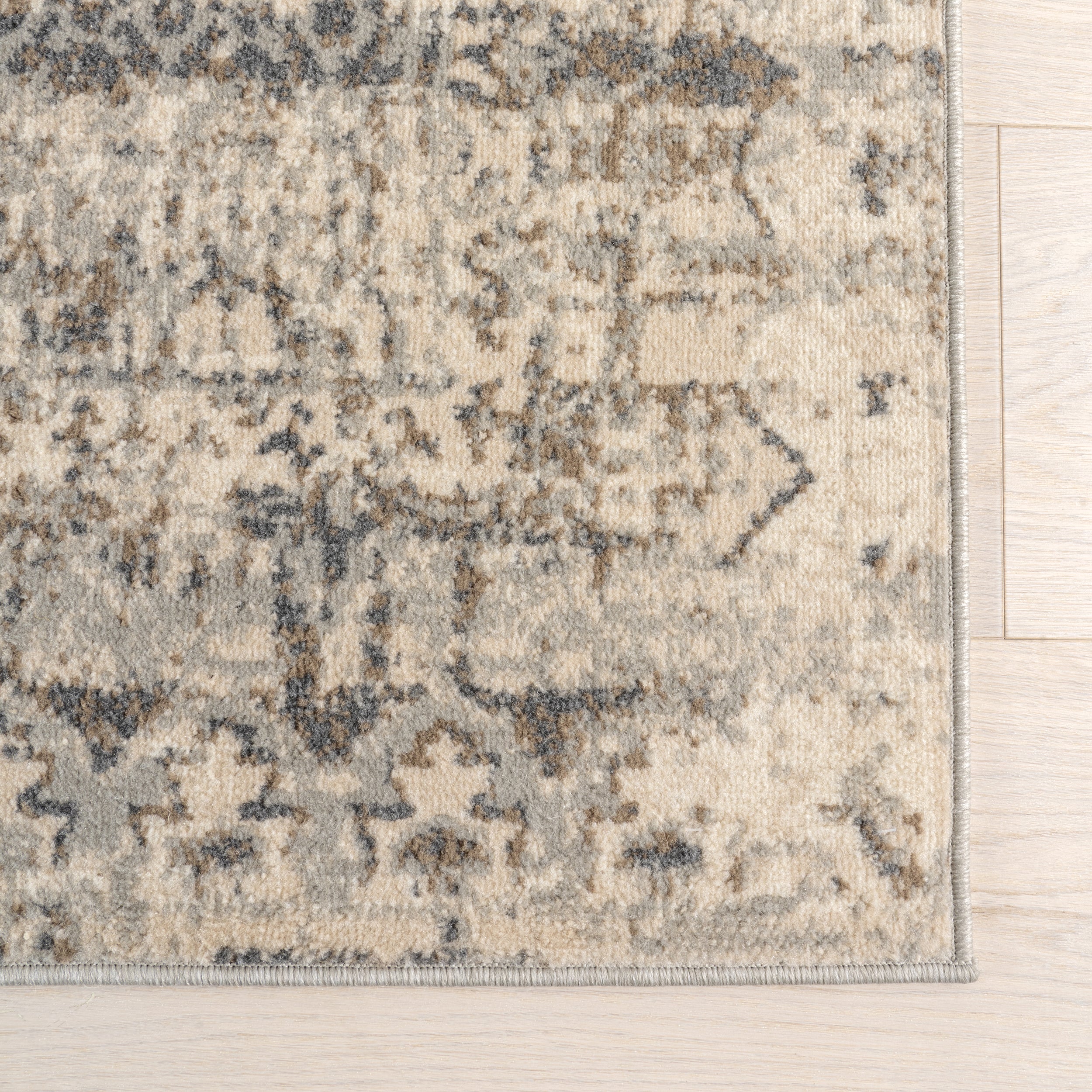 Aella Distressed Medallion Area Rug - Image 6