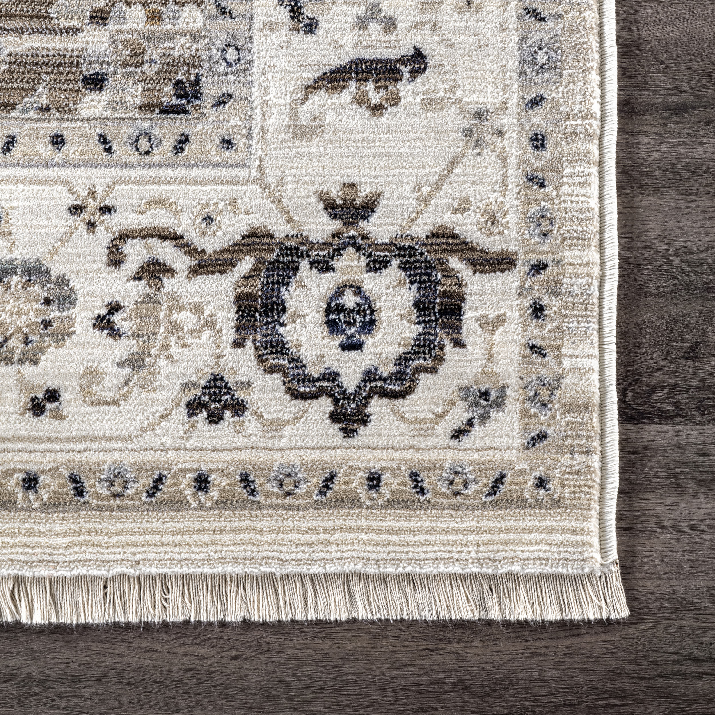 Oliveira Floral Medallion Fringe - Image 15