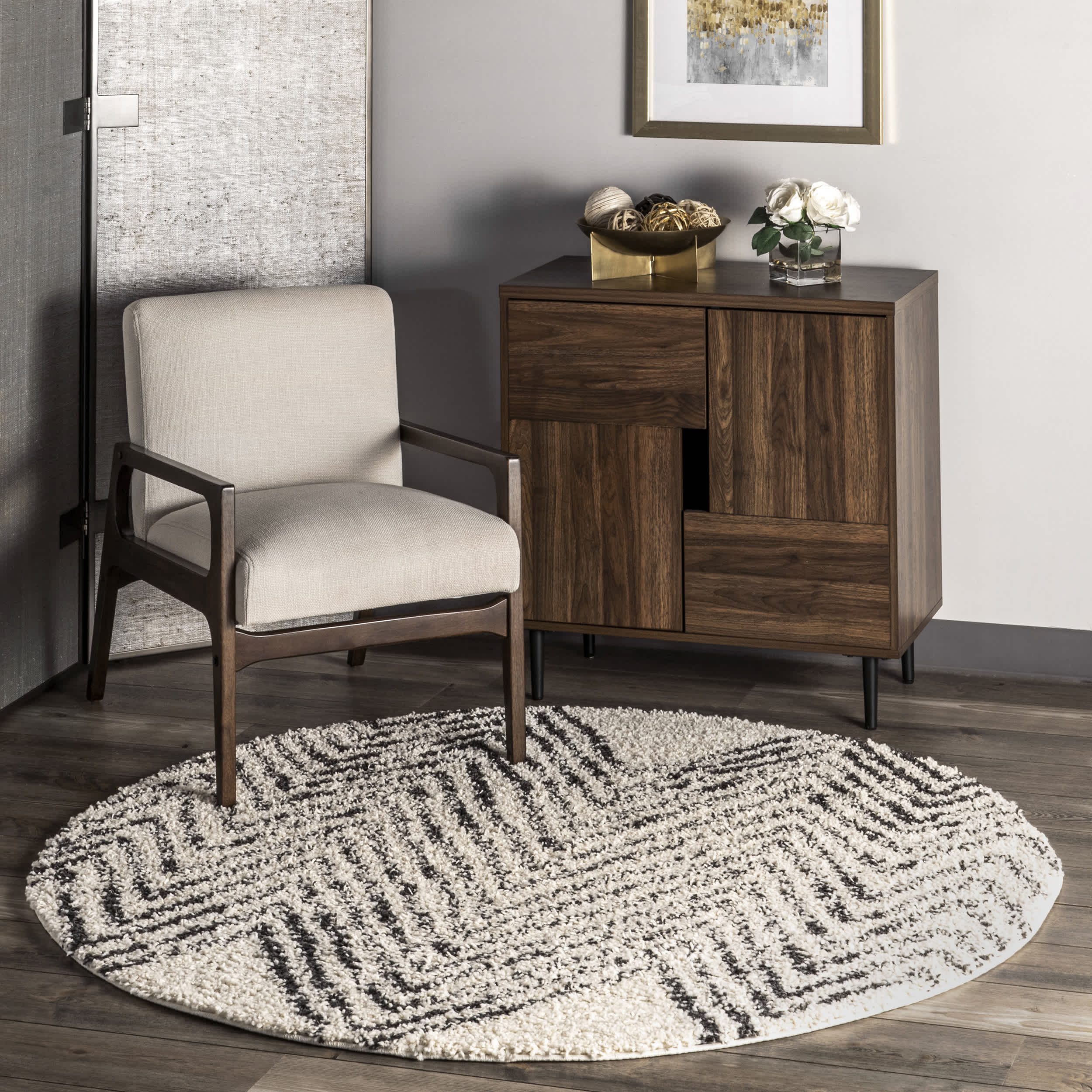 Amanda Moroccan Chevron Tassel Area Rug - Image 11