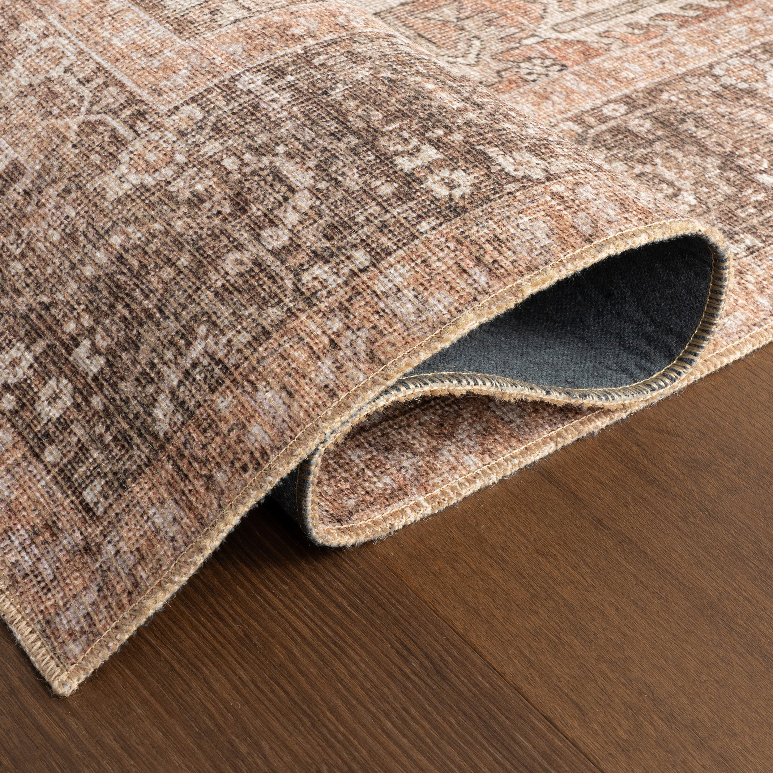 Hillstone Collection Mariposa Traditional Vintage Medallion Area Rug - Image 4