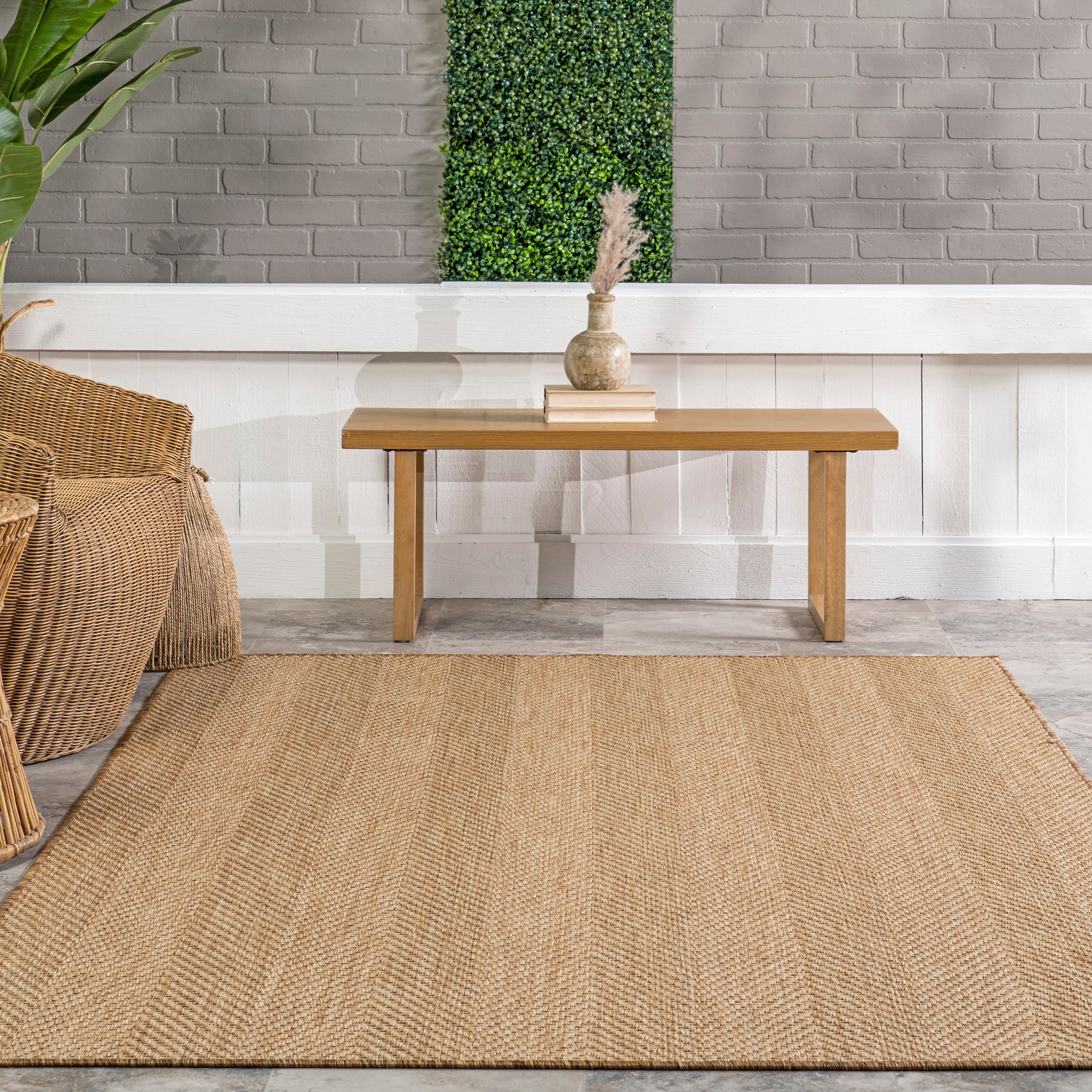 Emerie Solid Casual Indoor/Outdoor Area Rug - Image 8