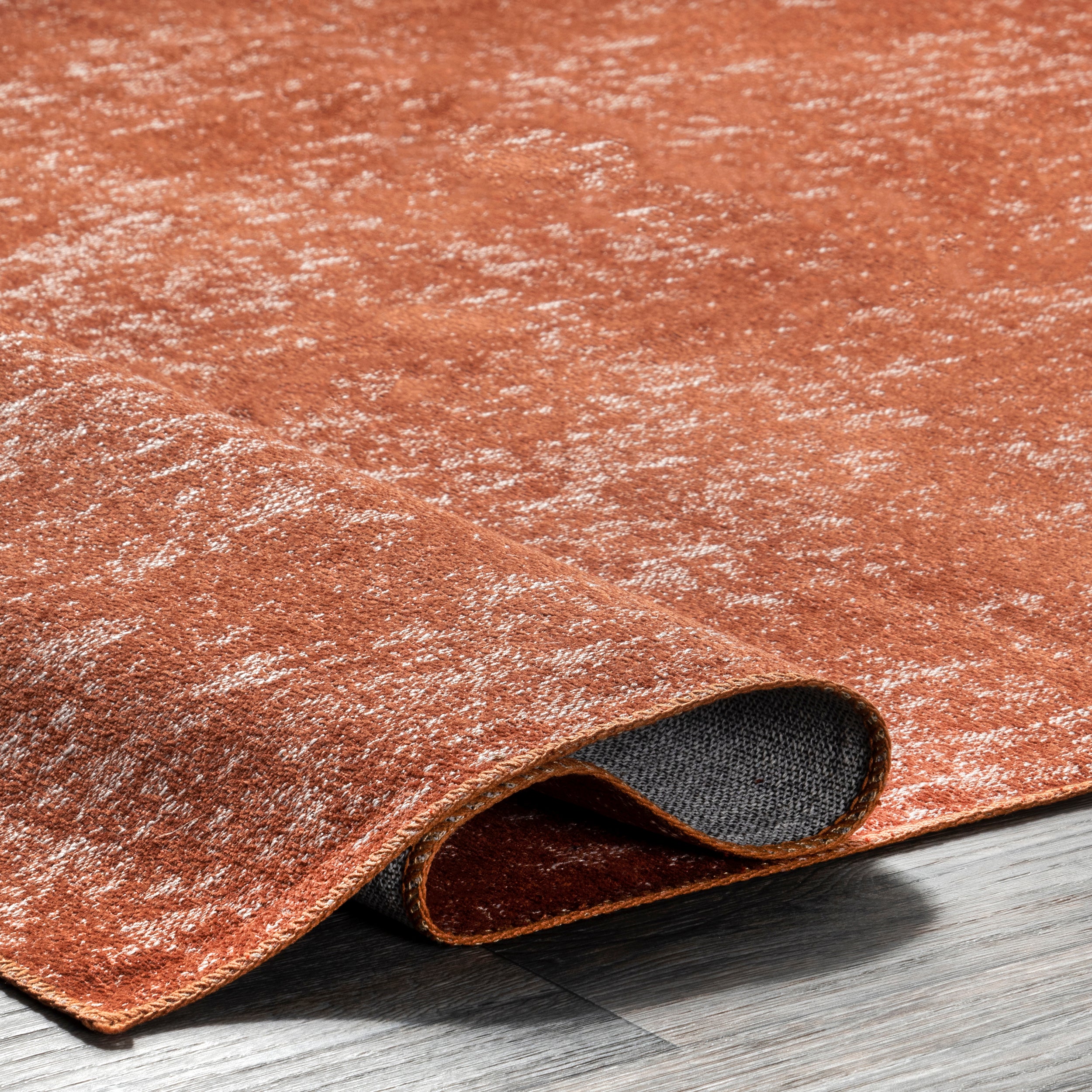 Elspeth Casual Faded Machine Washable Area Rug - Image 22