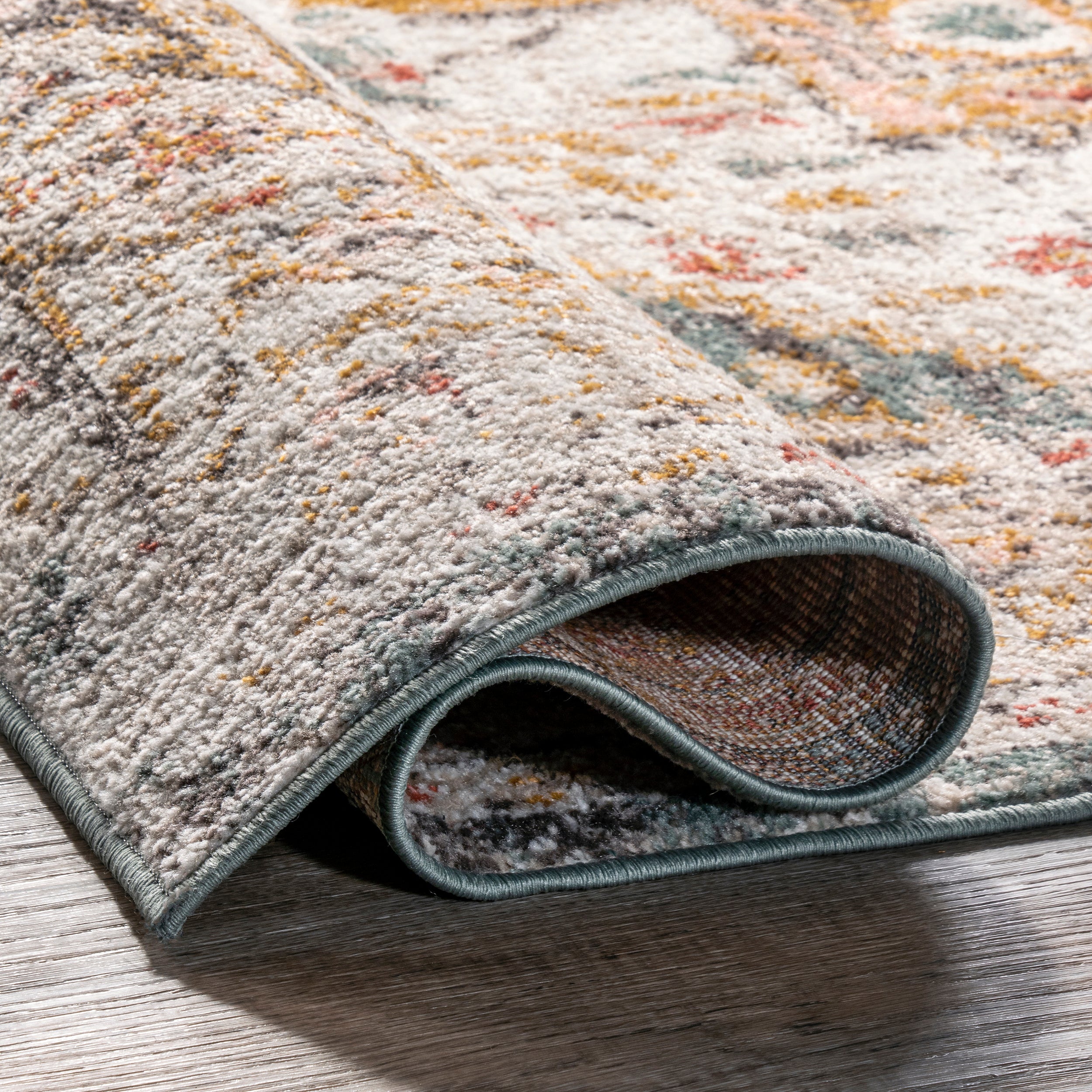 Justine Vintage Medallion Area Rug - Image 4