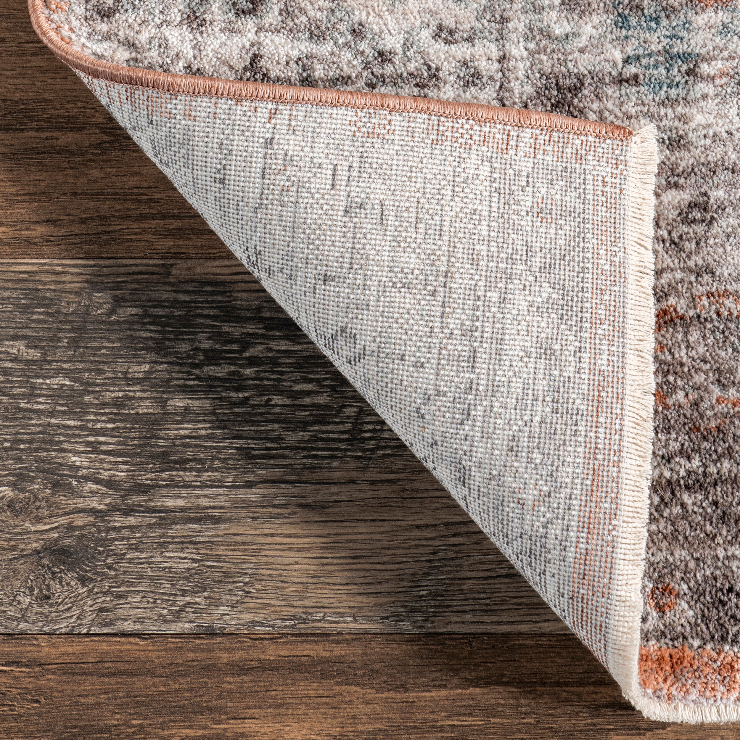 Kayleigh Traditional Faded Fringe Area Rug - Image 7