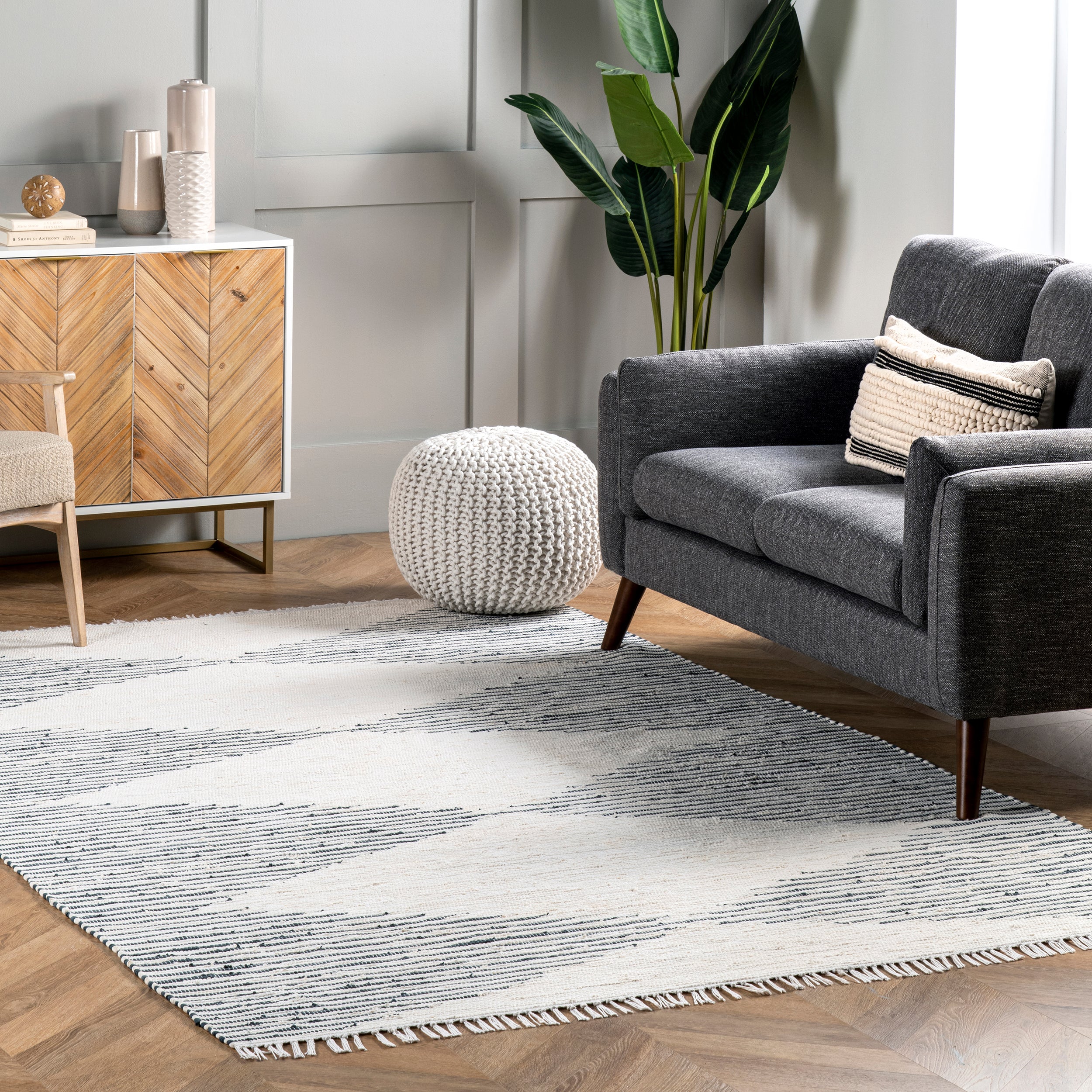 Collins Lined Diamonds Area Rug - Image 14