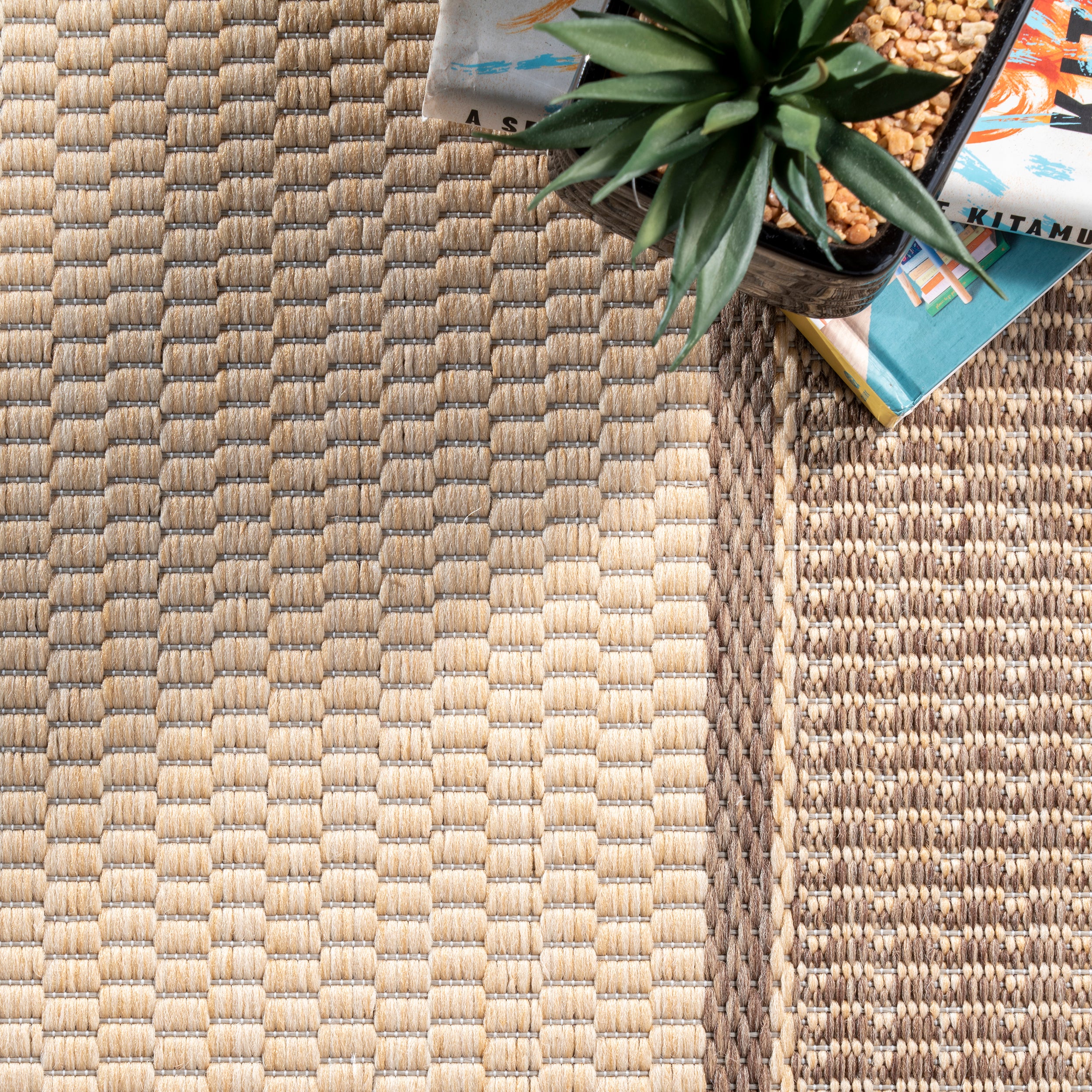 Gris Contemporary Indoor/Outdoor Area Rug - Image 18
