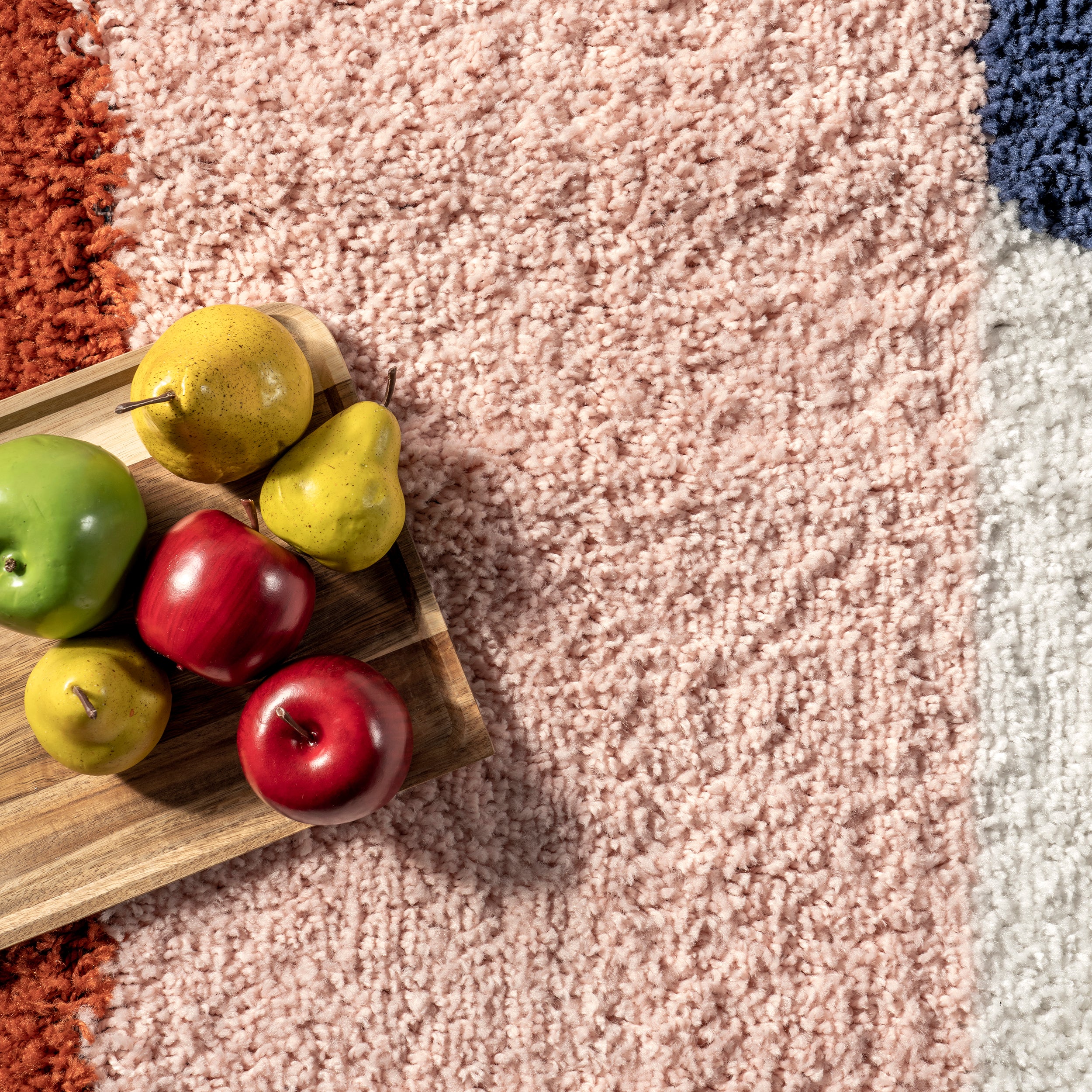 Ellyn Abstract Shapes Shag Area Rug - Image 6