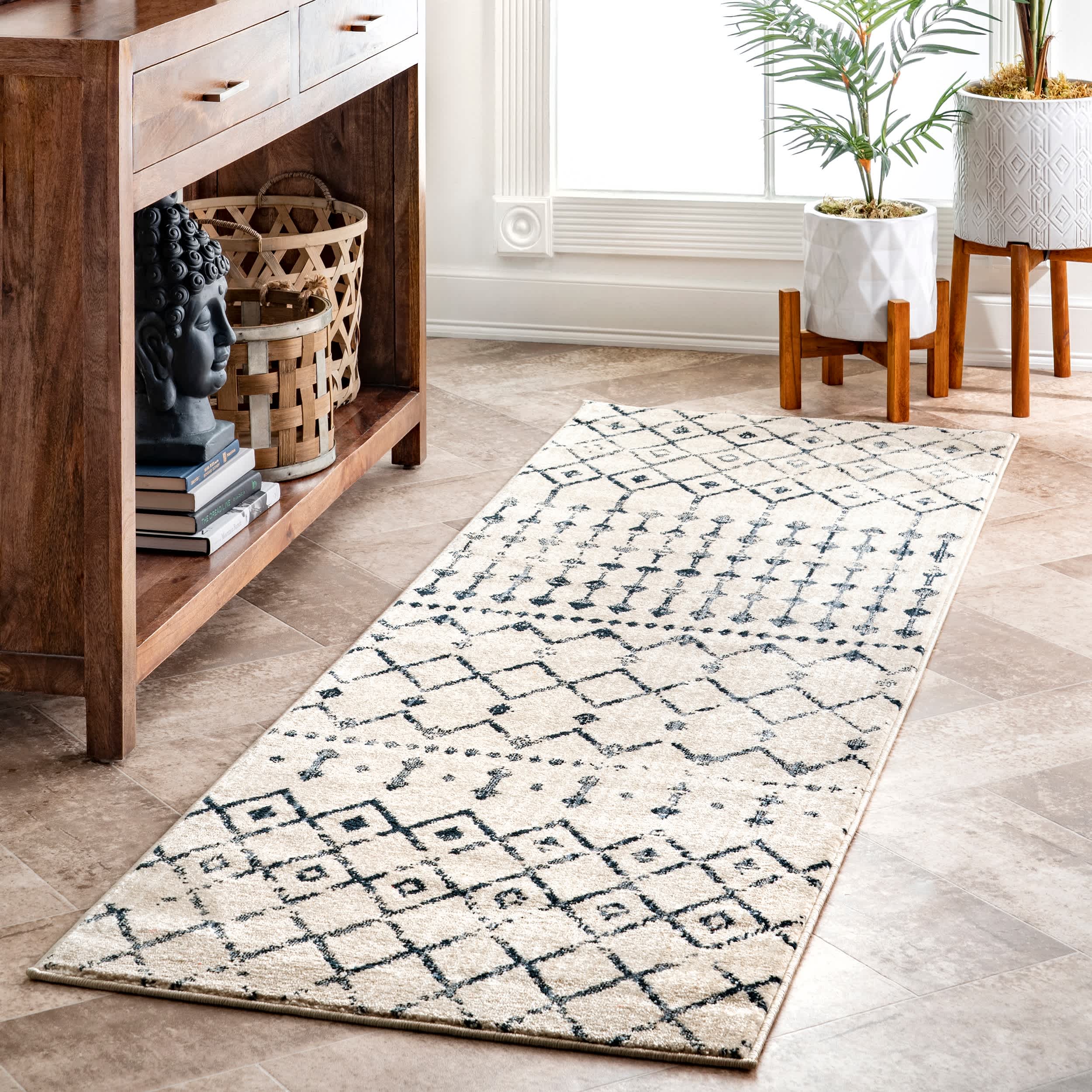 Vintage Kristi Moroccan Fringe Rug - Image 5
