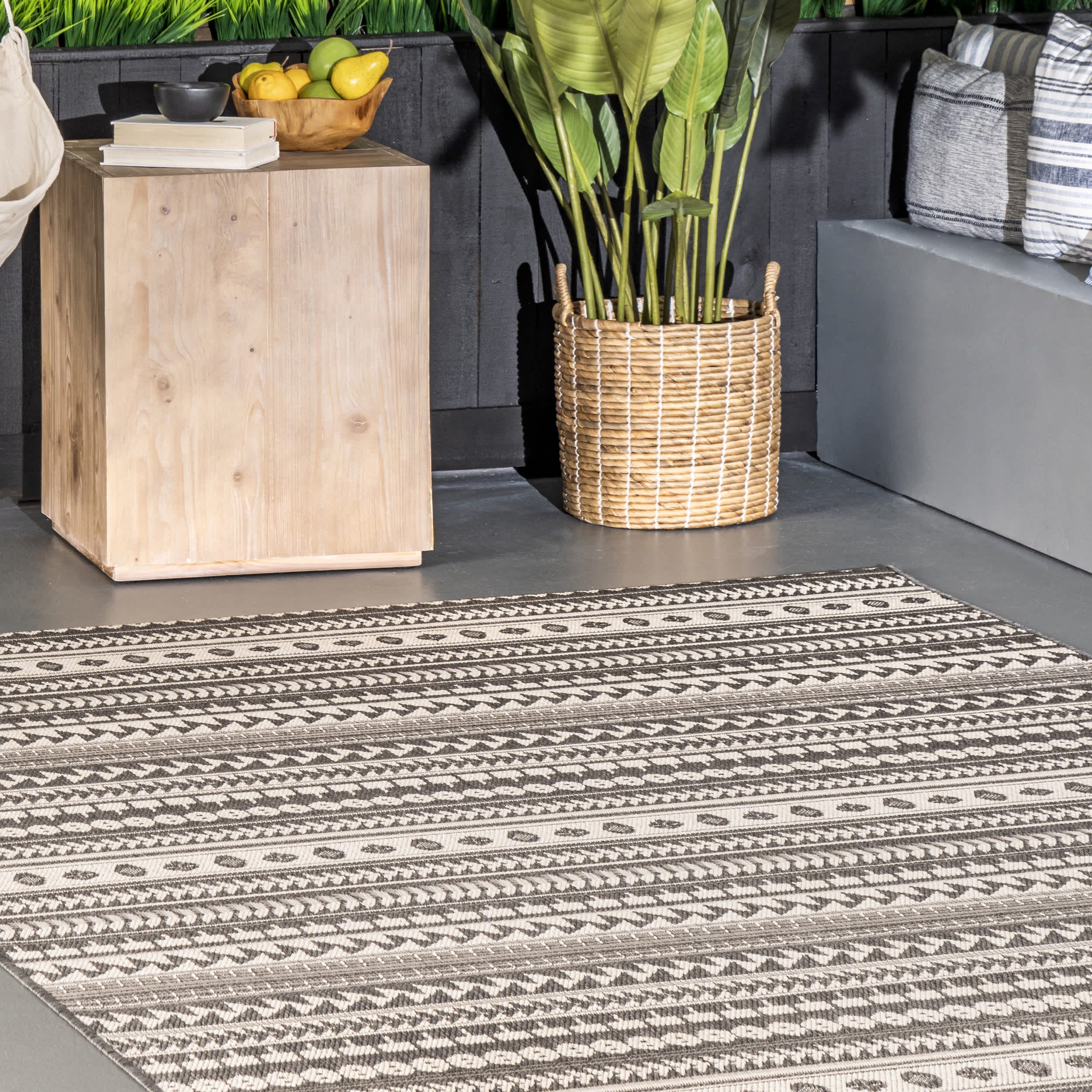 Teofila Indoor/Outdoor Area Rug - Image 9