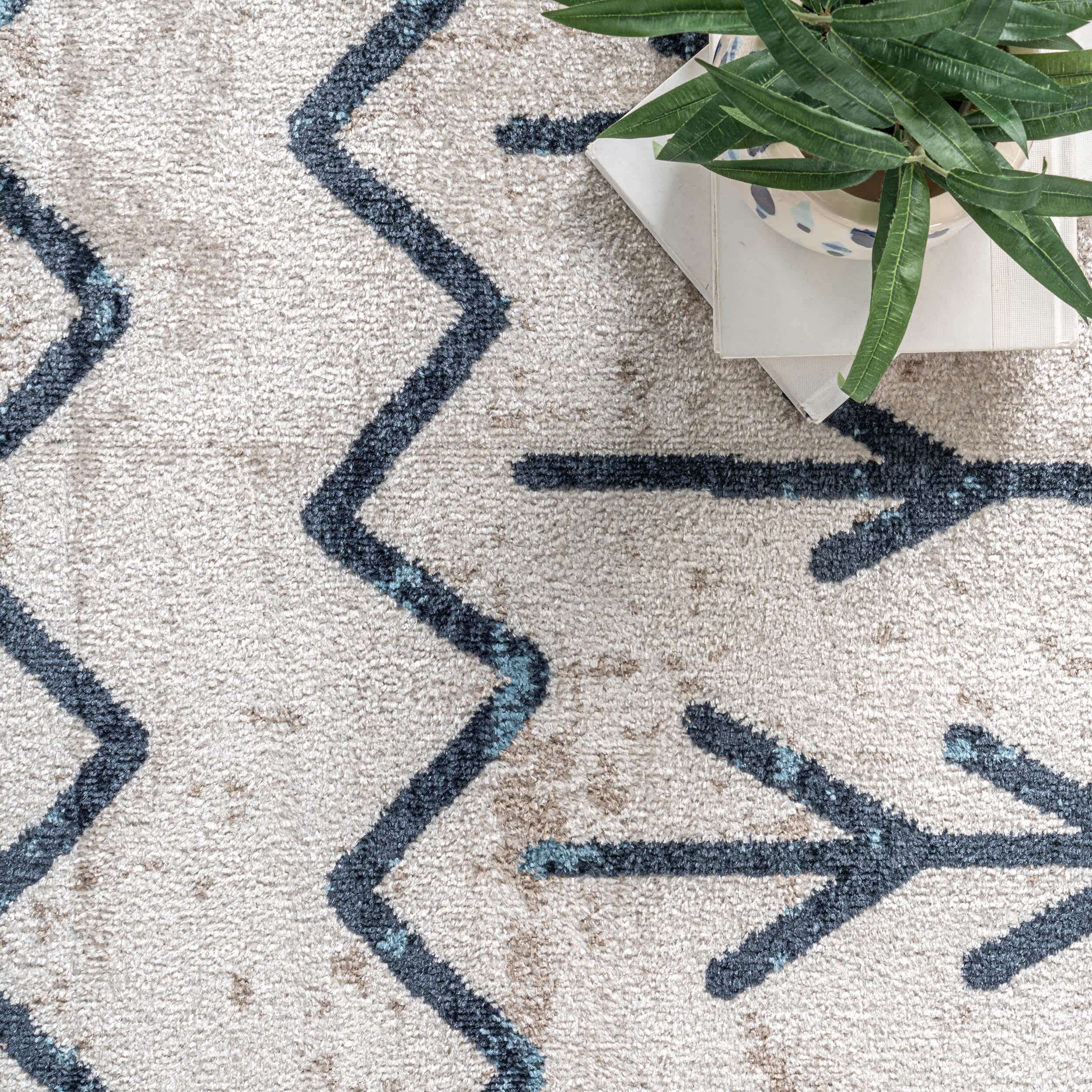 Malia Machine Washable Moroccan Area Rug - Image 6