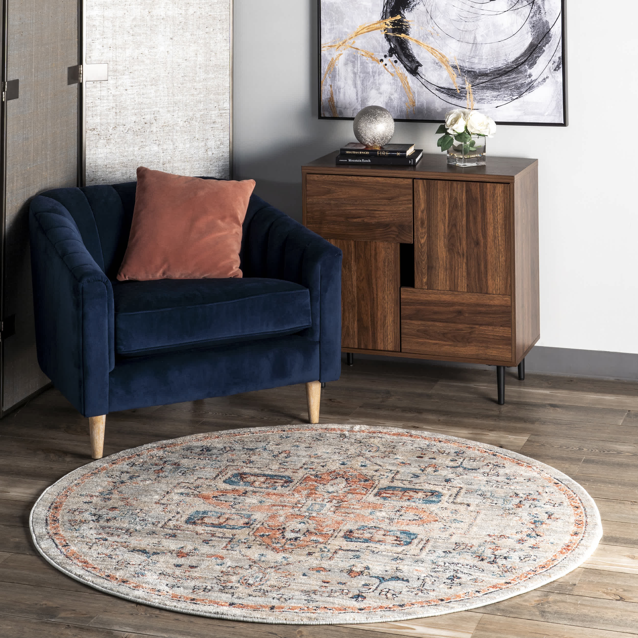 Janessa Croix Medallion Area Rug - Image 10