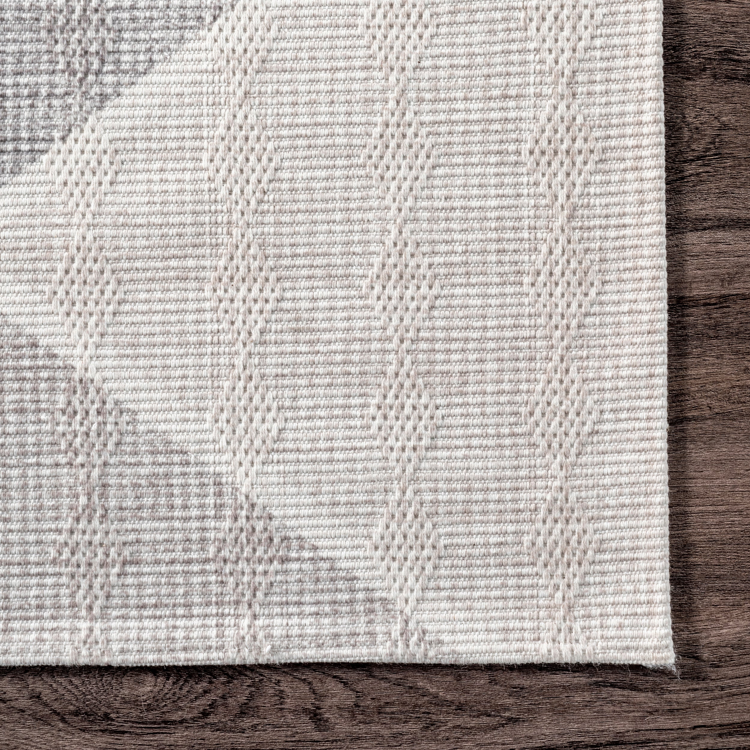 Marielle Diamond Tiles Machine Washable Area Rug - Image 5