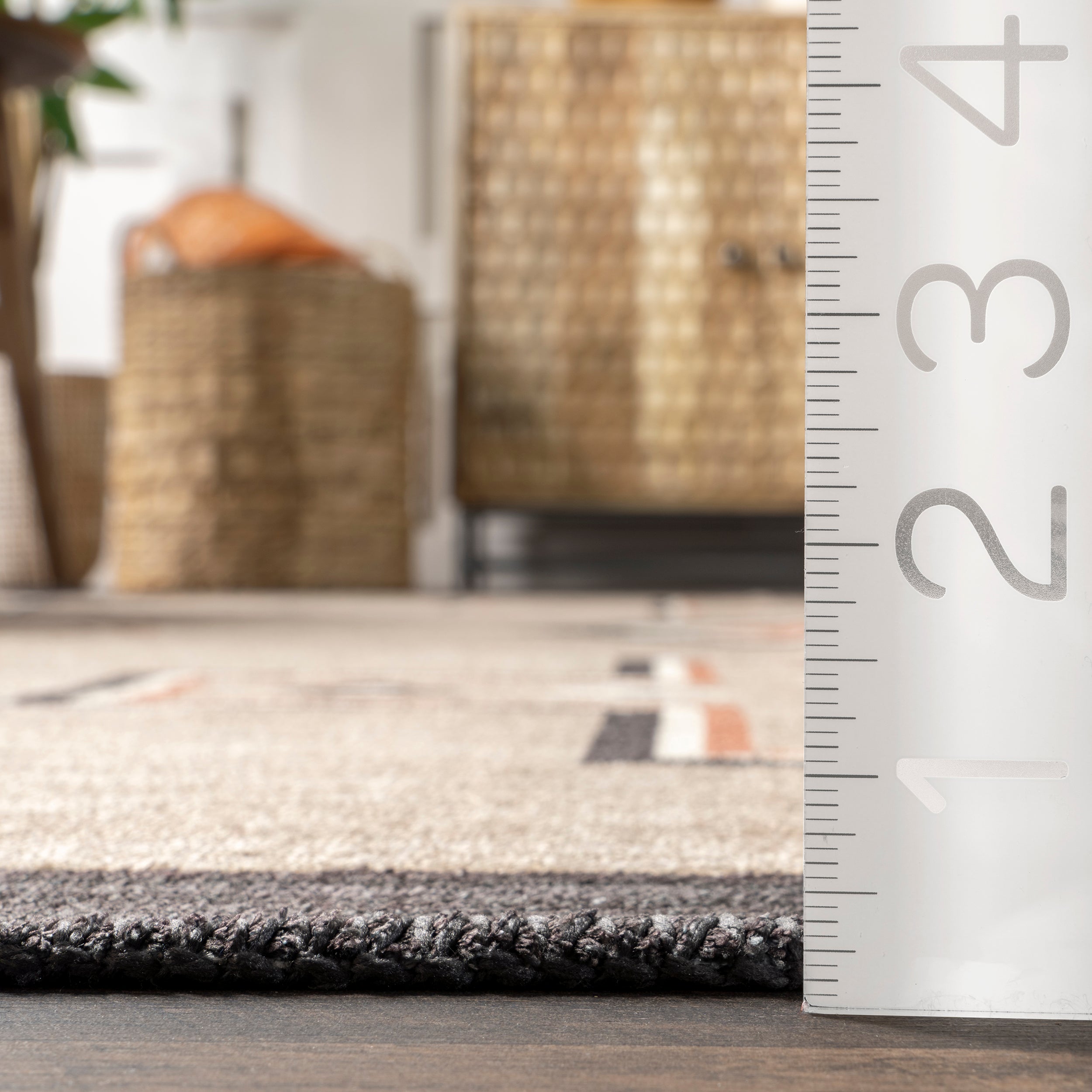 Colbie Tribal Machine Washable Area Rug - Image 3