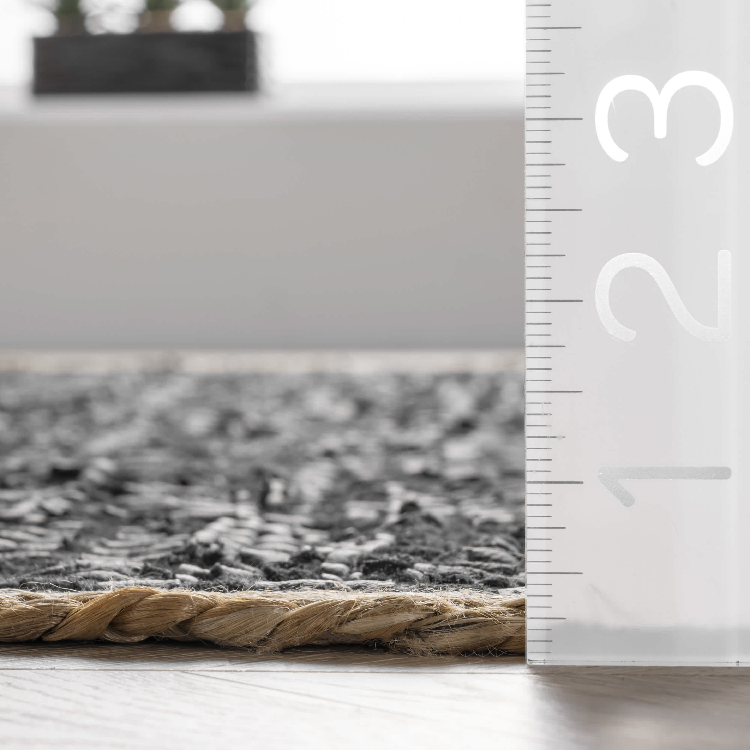 Sabby Hand Woven Leather Flatweave Area Rug - Image 11