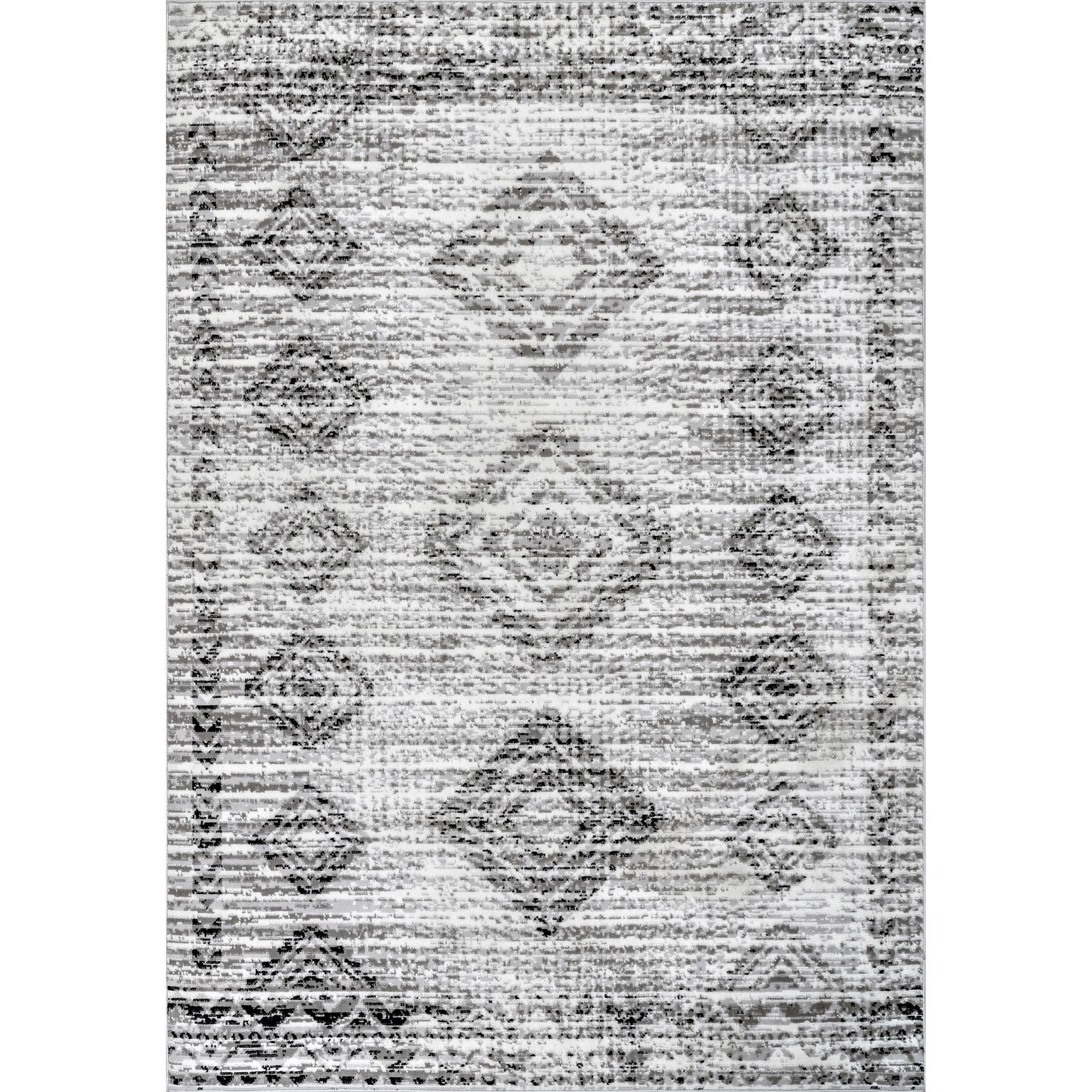 Presley Faded Aztec Area Rug