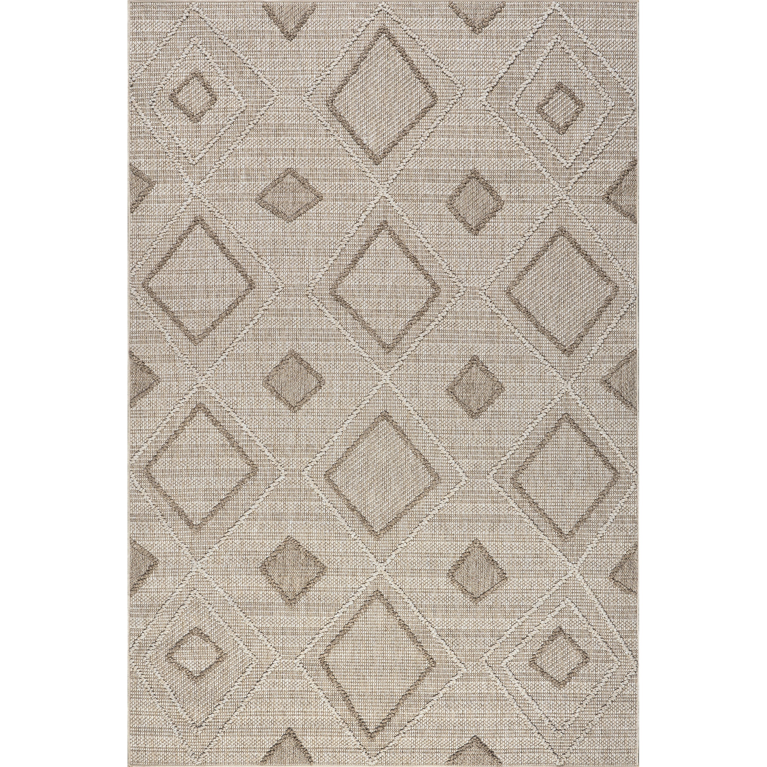 Maline Geometric Indoor/Outdoor Area Rug