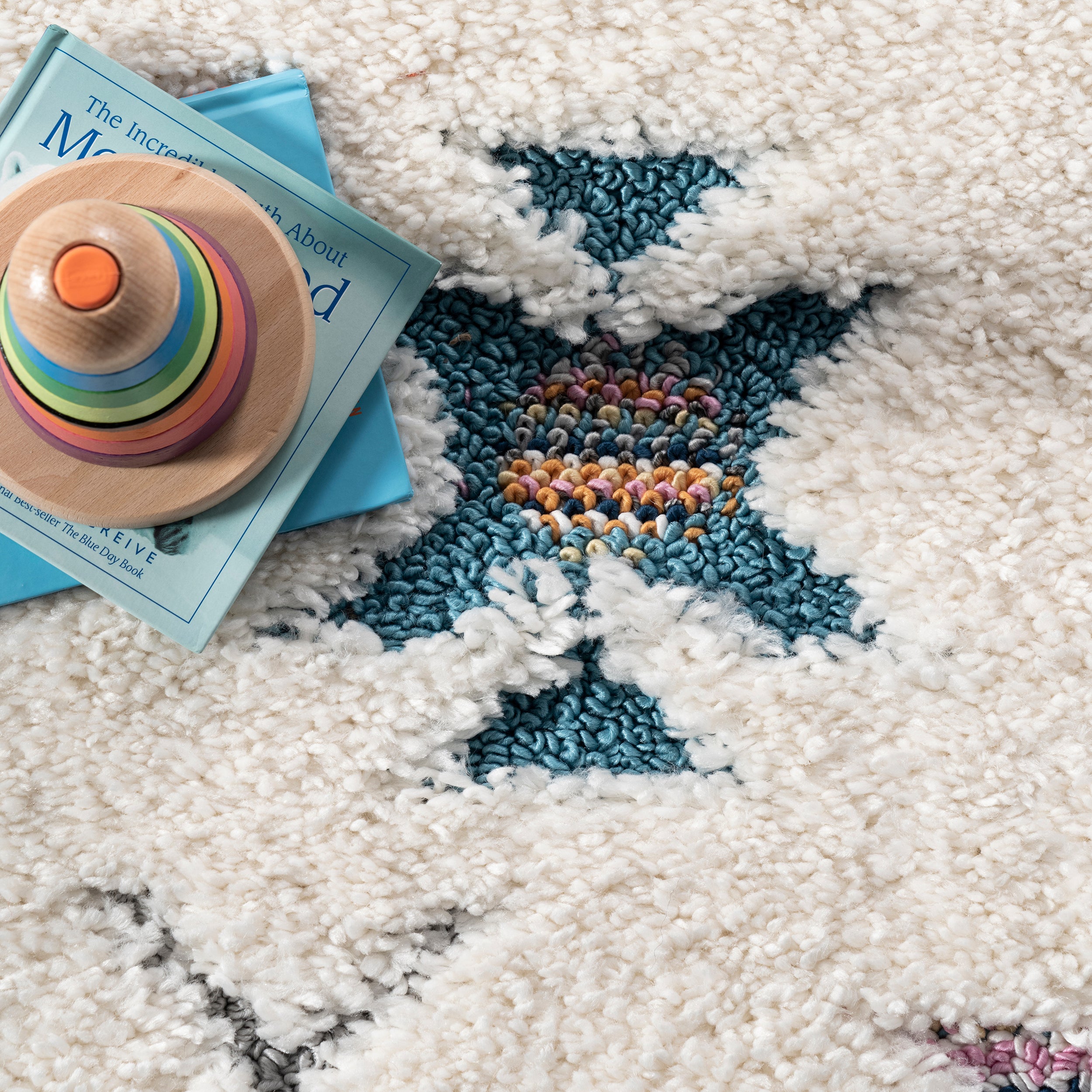 Jocelyn Tribal Shag Tasseled Area Rug - Image 6